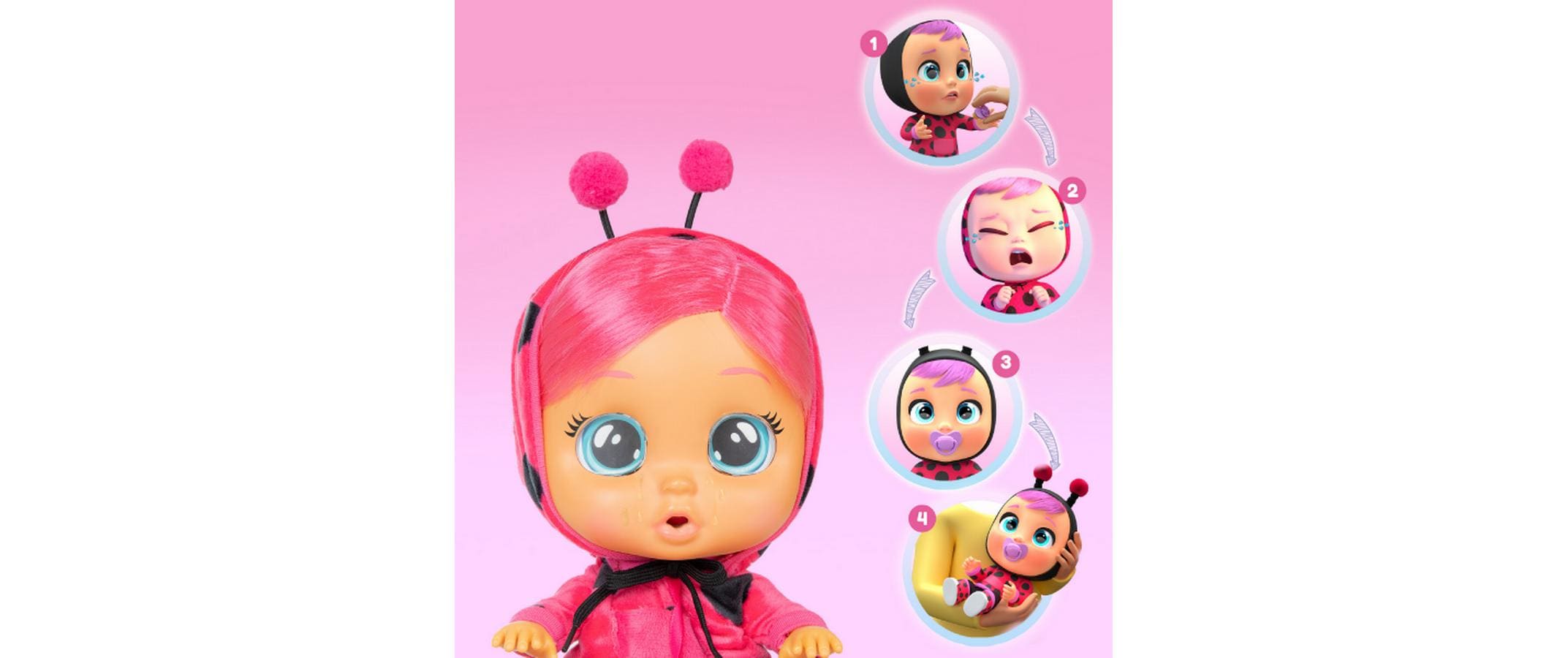 IMC Toys Puppe Cry Babies – Dressy Lady