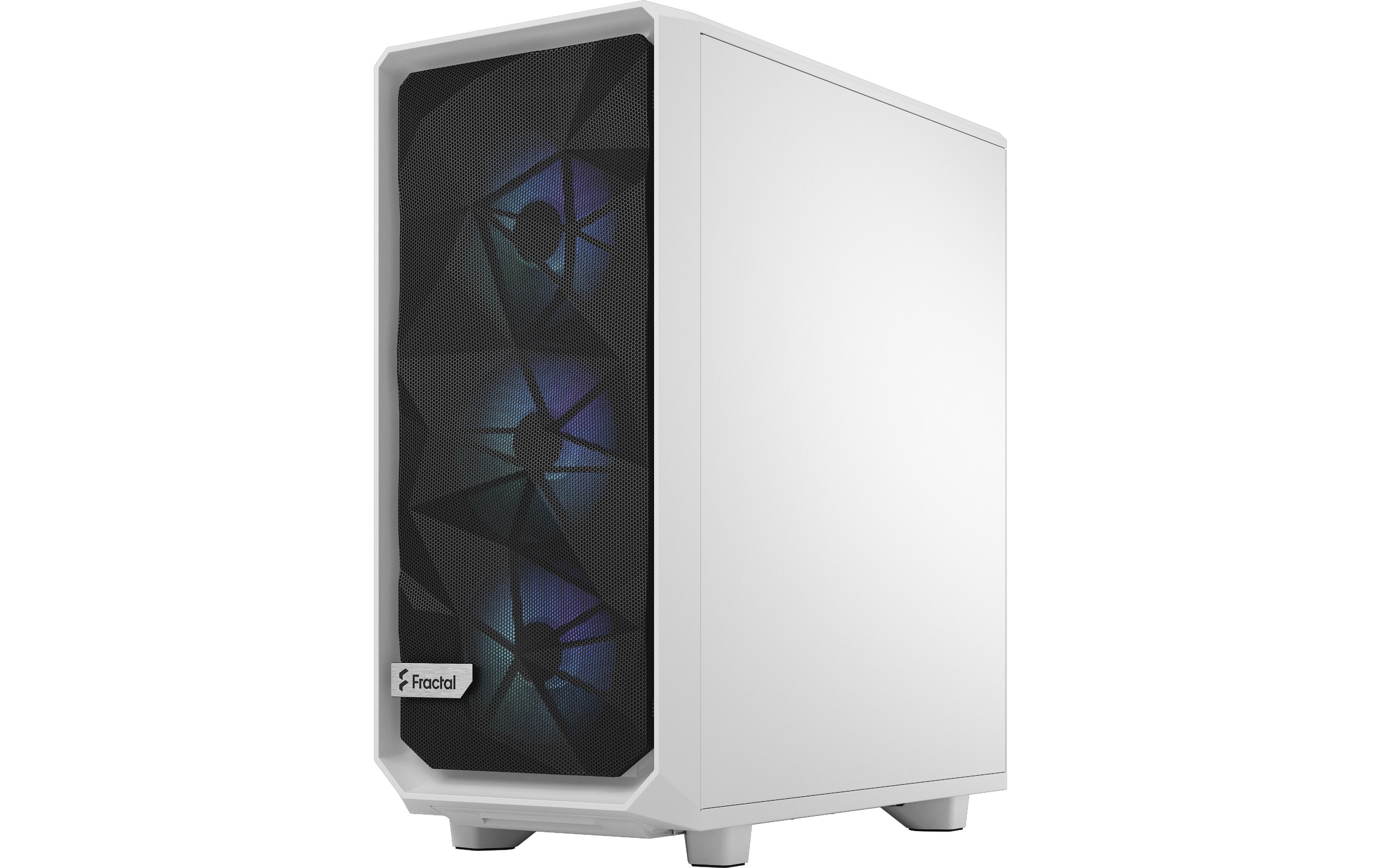 Fractal Design PC-Gehäuse Meshify 2 Compact RGB Weiss