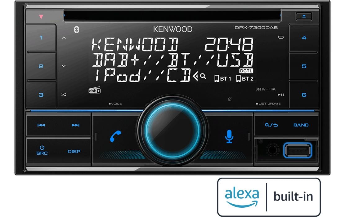 Kenwood Autoradio DPX-7300DAB 2 DIN