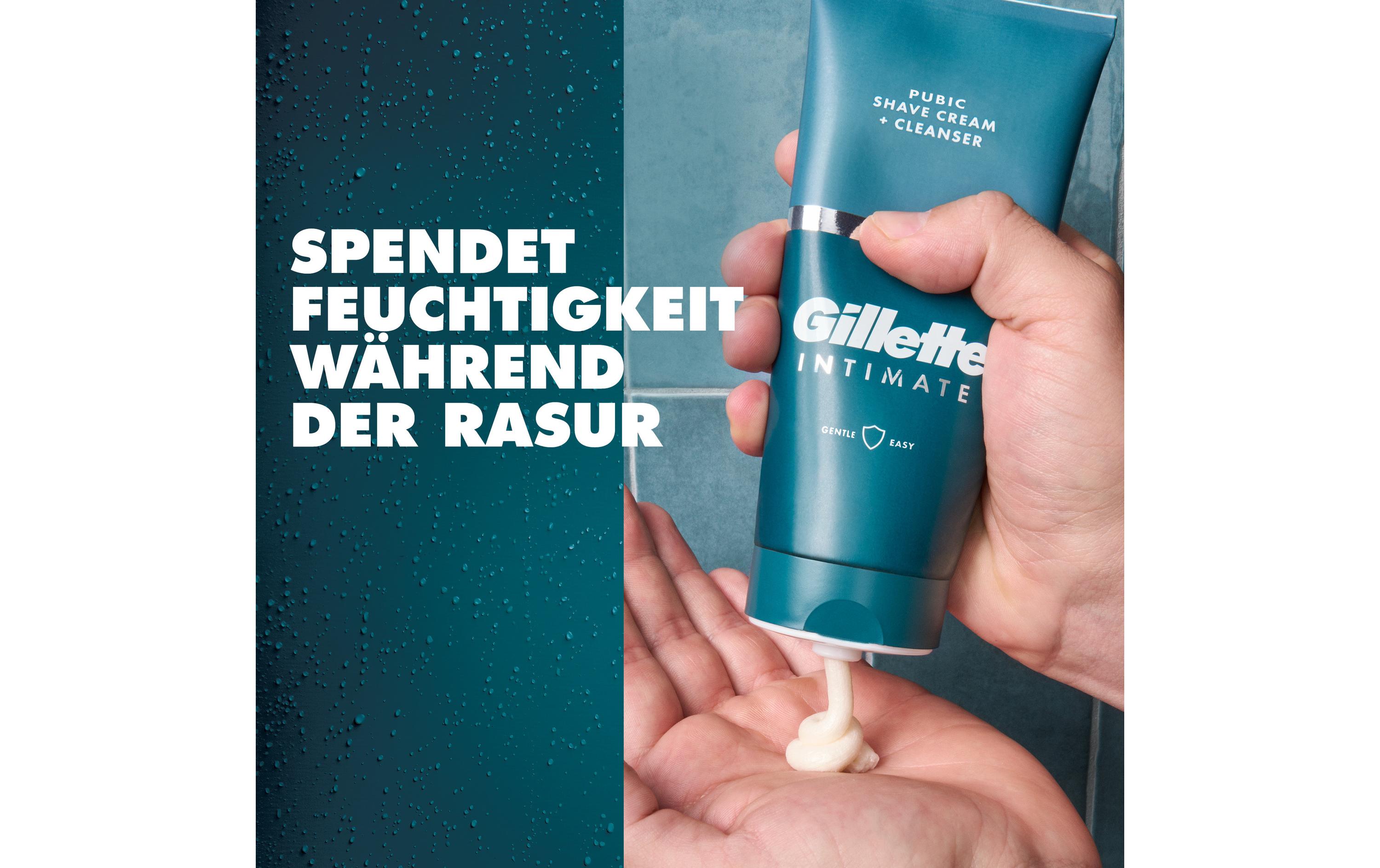 Gillette Rasier- und Duschcreme Intimate 2-in-1 177 ml1 Stück