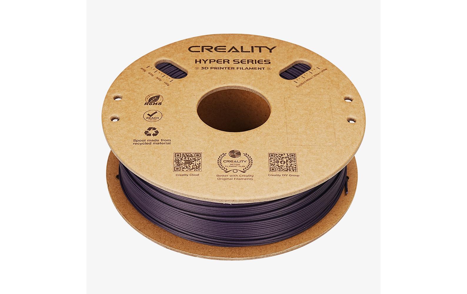 Creality Filament PLA Hyper Carbon Violett, 1.75 mm, 1 kg