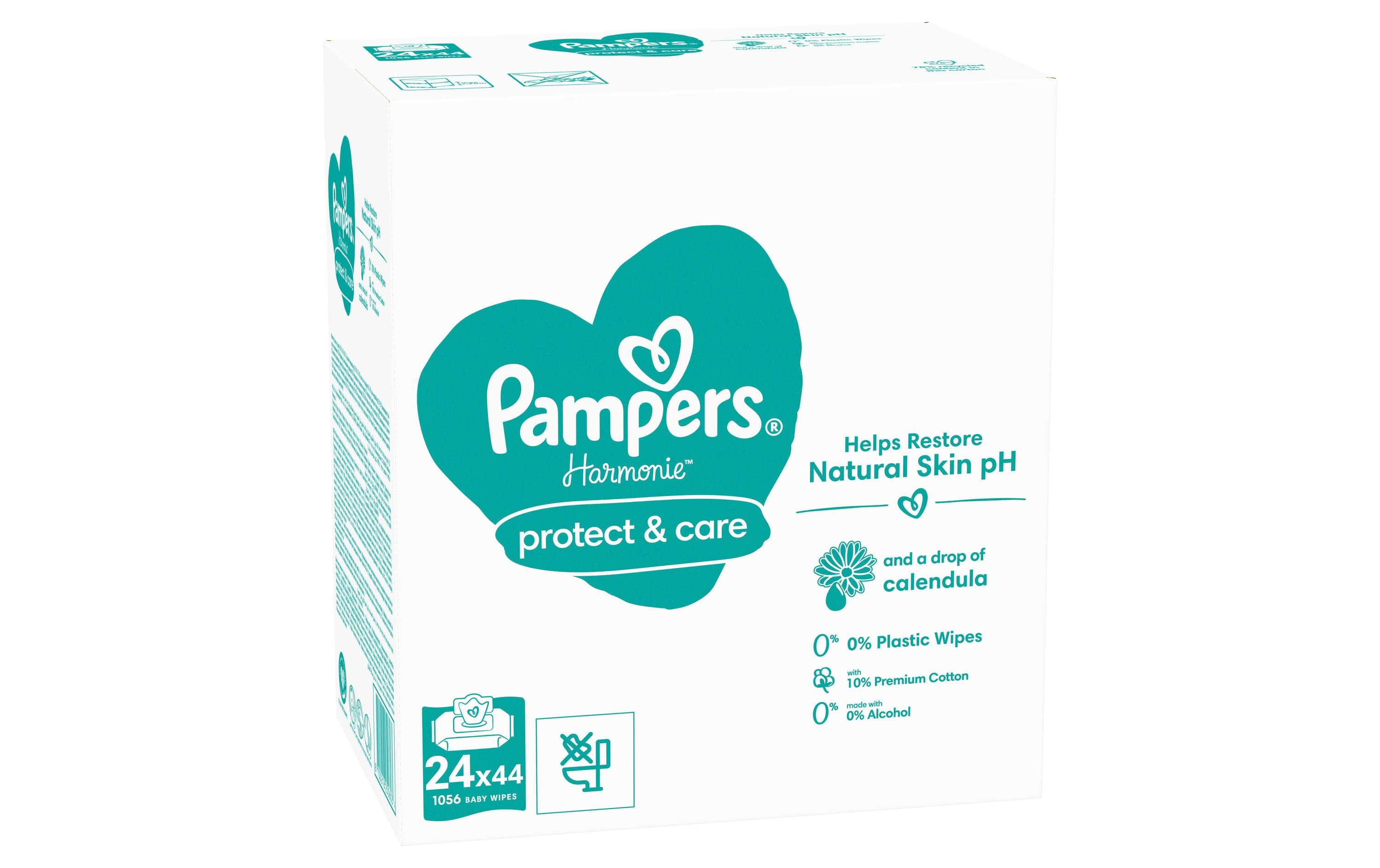 Pampers Feuchttücher Harmonie Calendula 24 x 44 Stk.