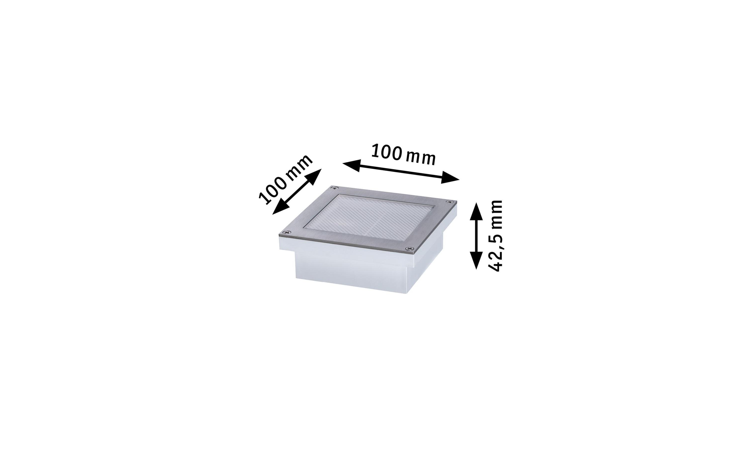 Paulmann Wegeleuchte Aron, Solar, 0.5W, 2200K, Weiss