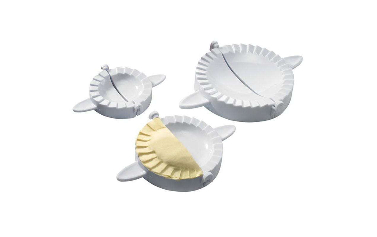 Westmark Ravioli- und Teigtaschenformer 3er-Set, Oval