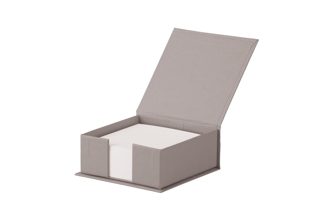 Rössler Notizzettel-Dispenser S.O.H.O. 11 x 4.6 x 11 cm, Taupe