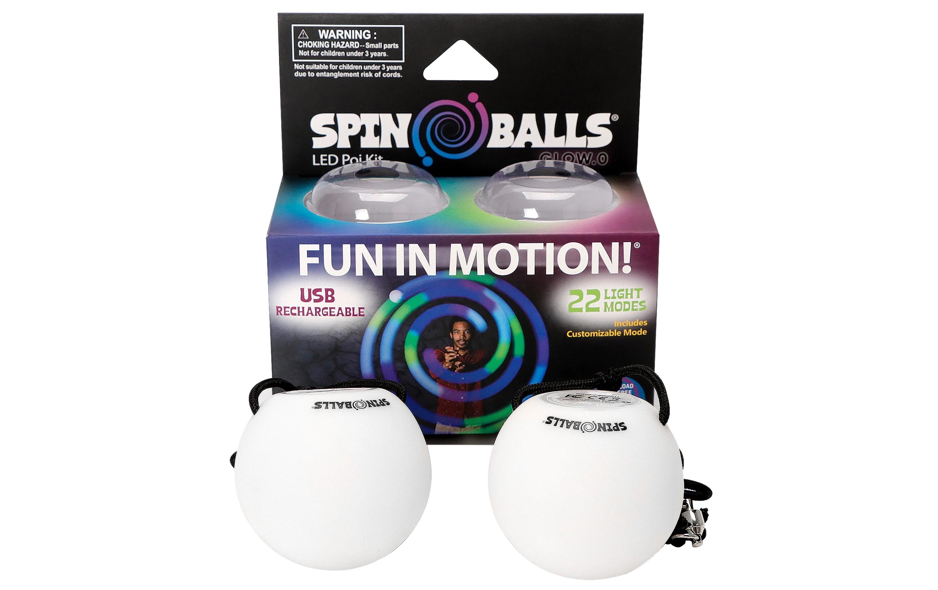 SPINBALLS Glow.0 Spinballs Glow.0 LED Poi Balls