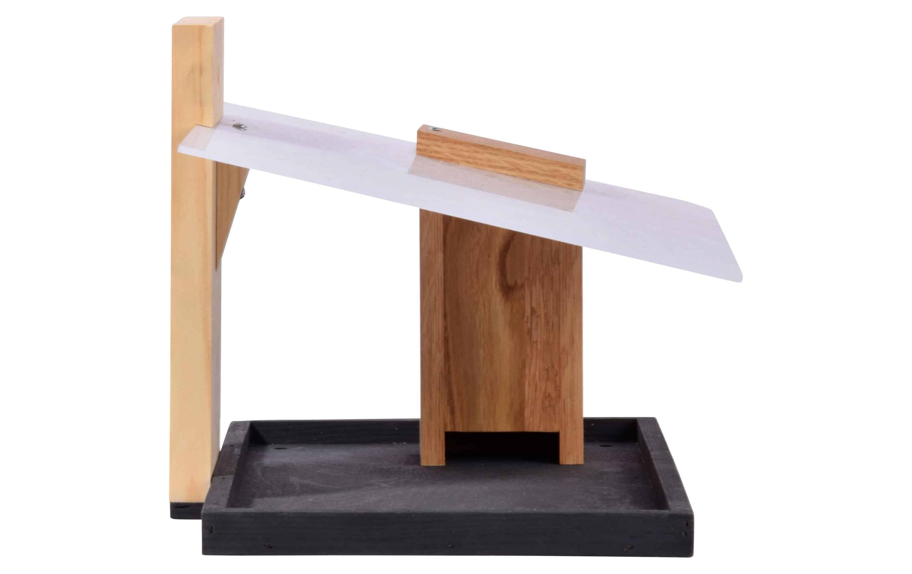 dobar Design-Vogelfutterhaus Futura I, 35 x 24 x 22 cm, Holz