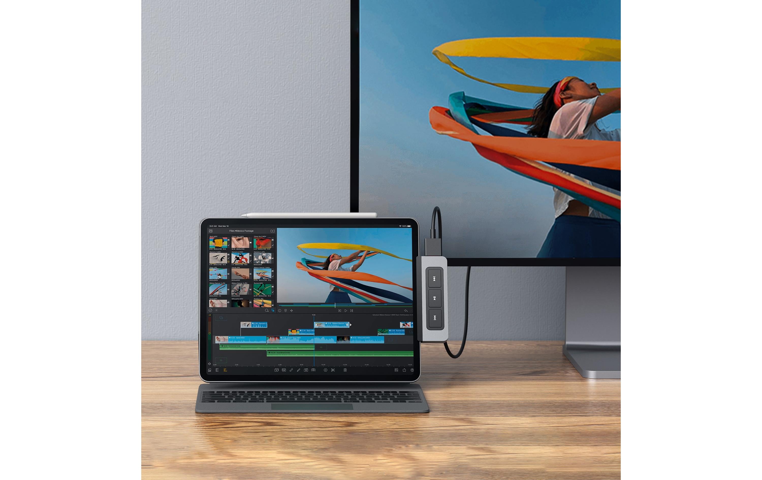 HYPER Dockingstation Hyperdrive 6-in-1 iPad Pro / Air