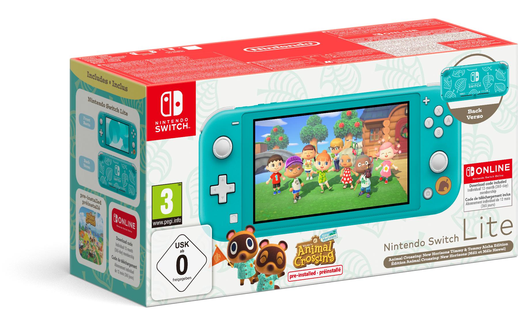 Nintendo Handheld Switch Lite Animal Crossing – Nepp Edition