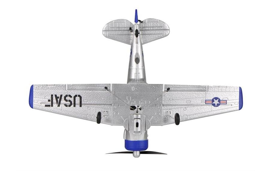 TOP-RC Warbird Mini AT-6 450 mm, Blau, RTF