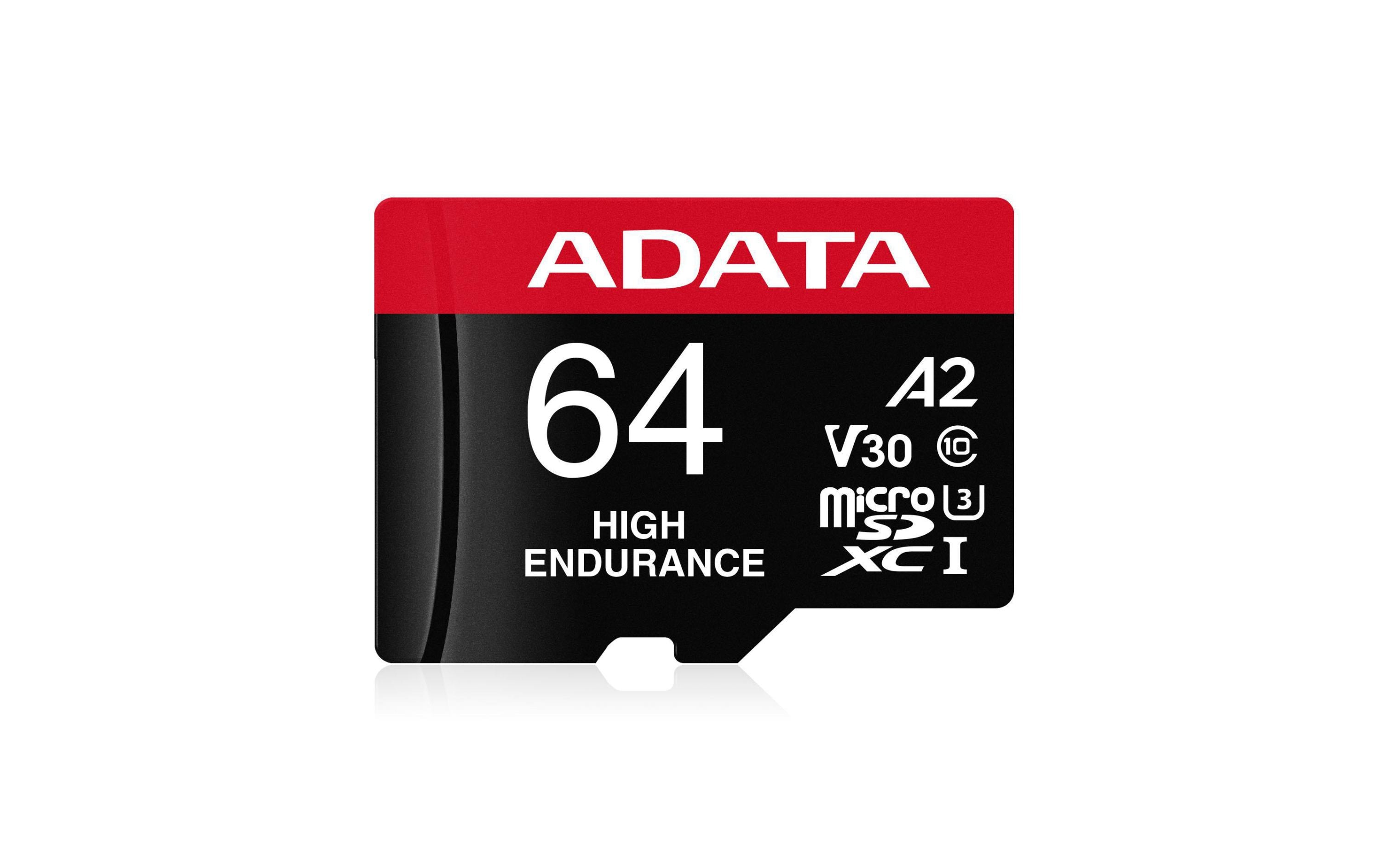 ADATA microSDXC-Karte High Endurance 64 GB