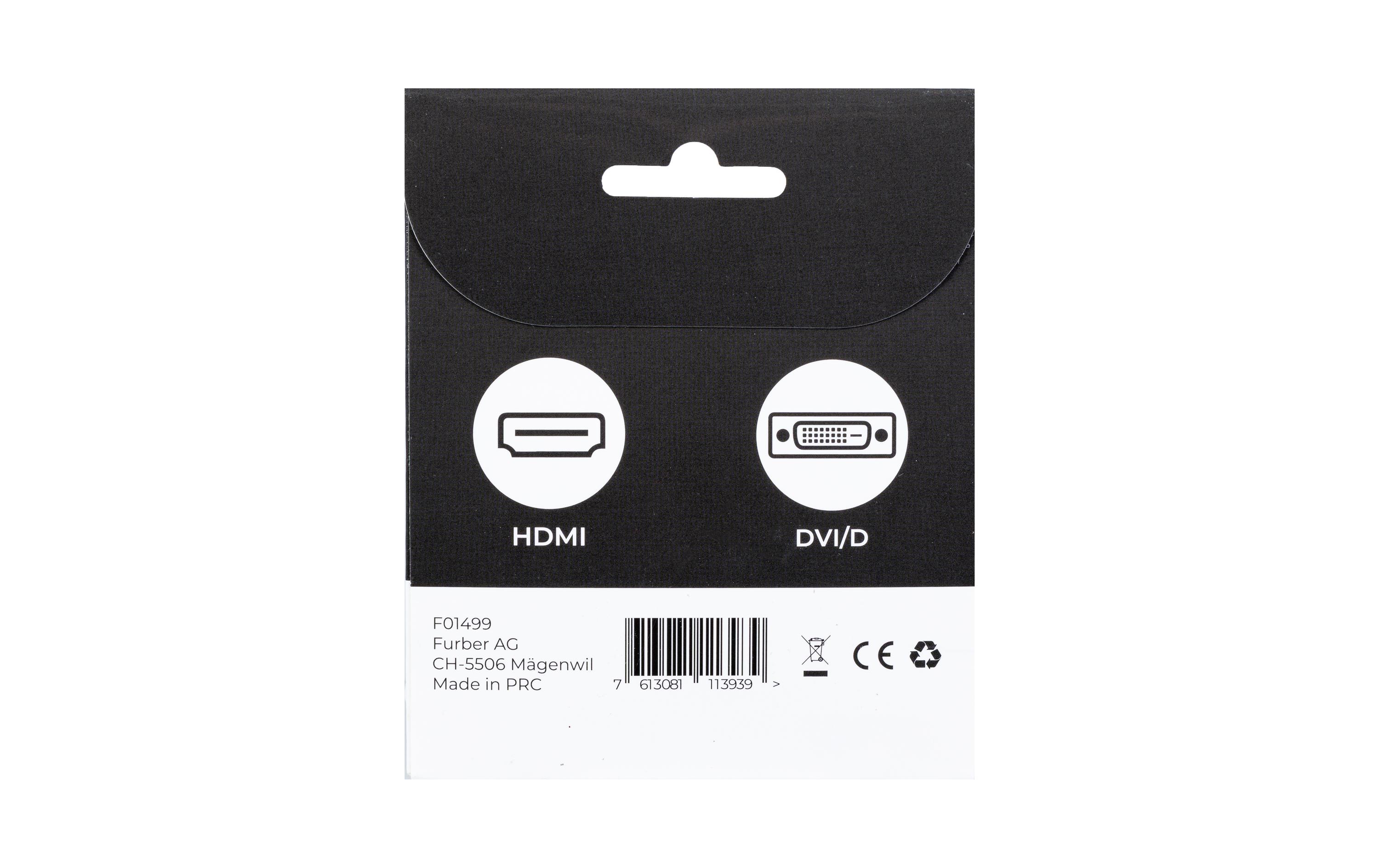 onit Adapter HDMI - DVI-D, 1 Stück