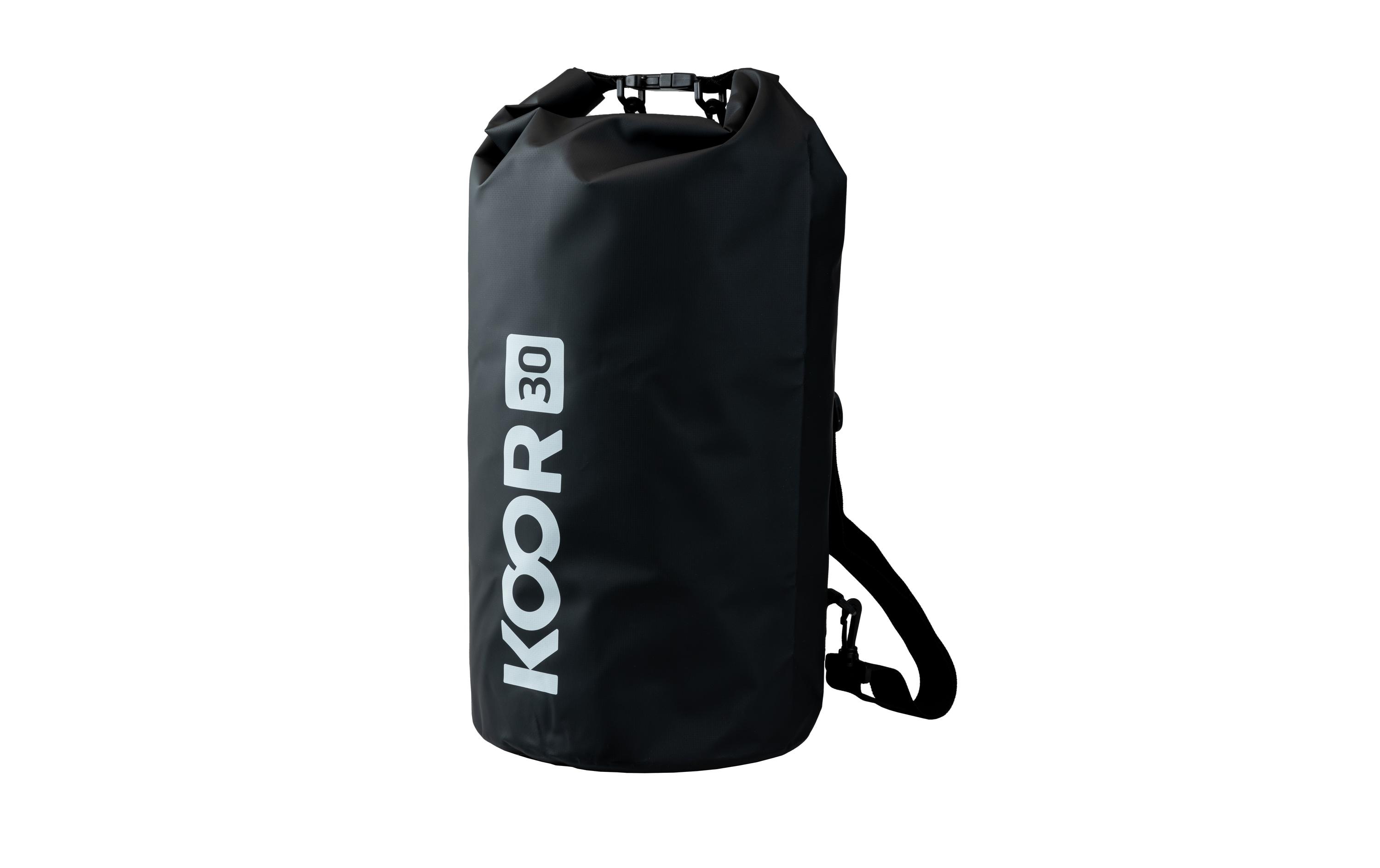 KOOR Dry Bag Zaaino Schwarz 30 l