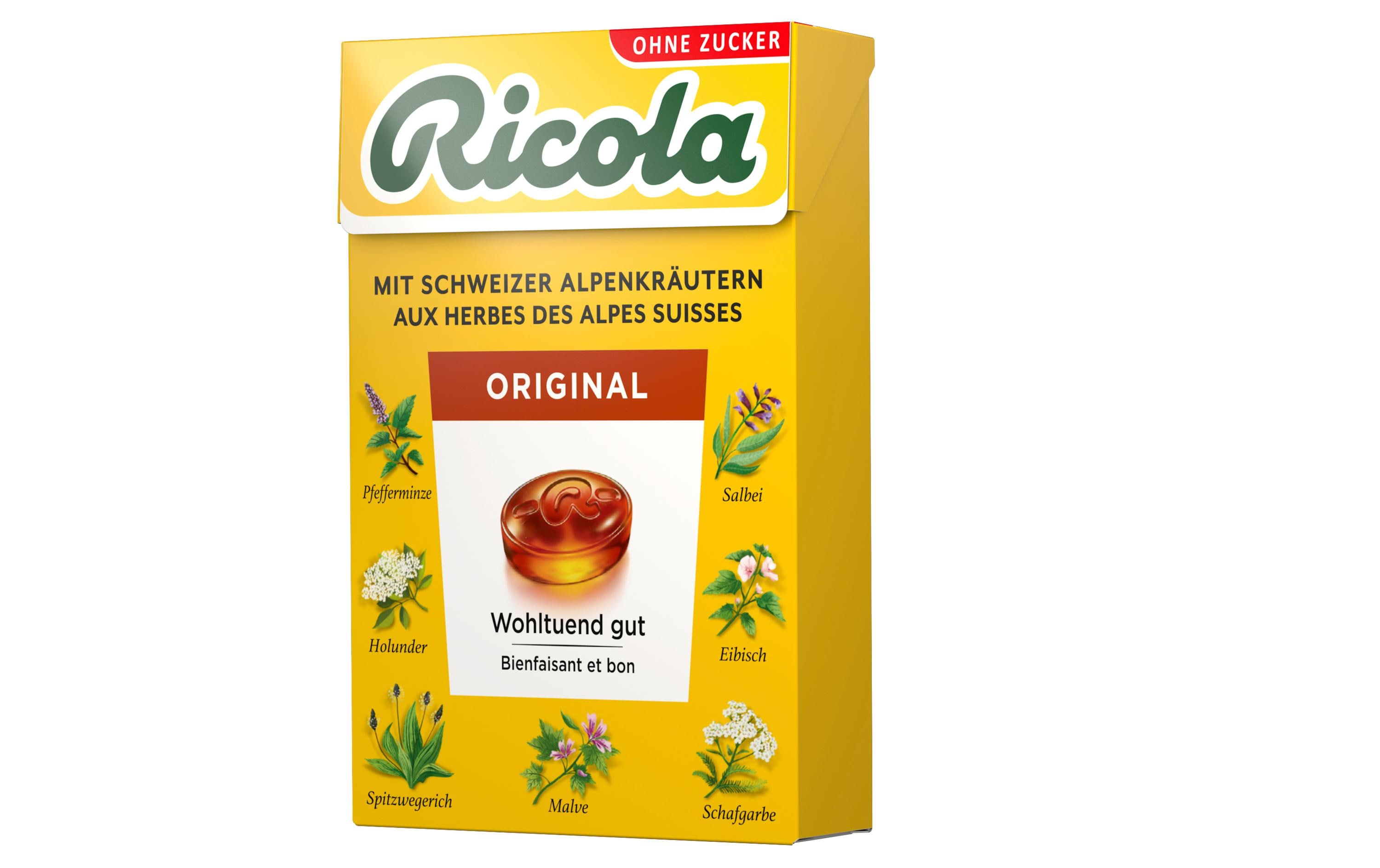 Ricola Bonbons Kräuter 20 x 50 g