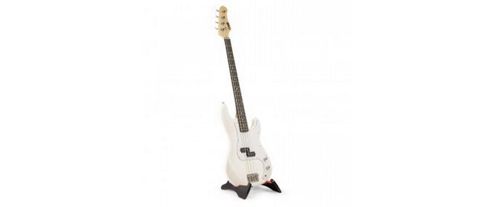 MAX E-Bass GigKit Weiss