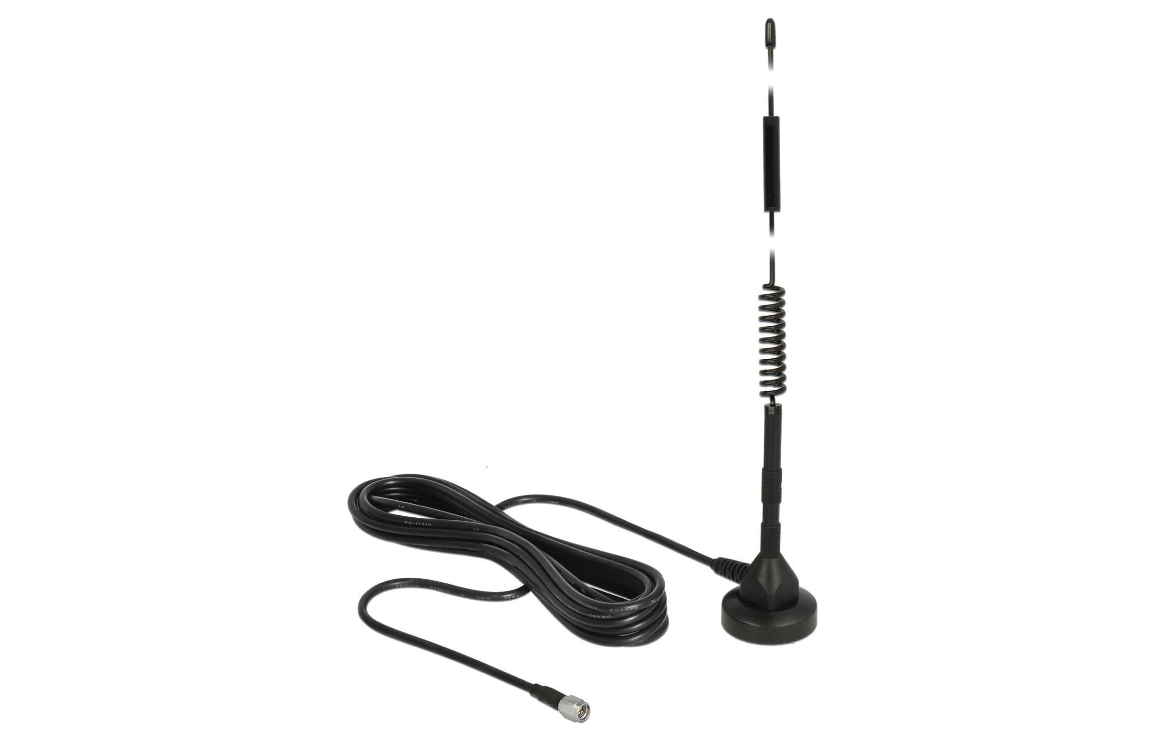 Delock LTE/LoRA-Antenne 0.9-2.6GHz, 33.7cm SMA 5 dBi Rundstrahl