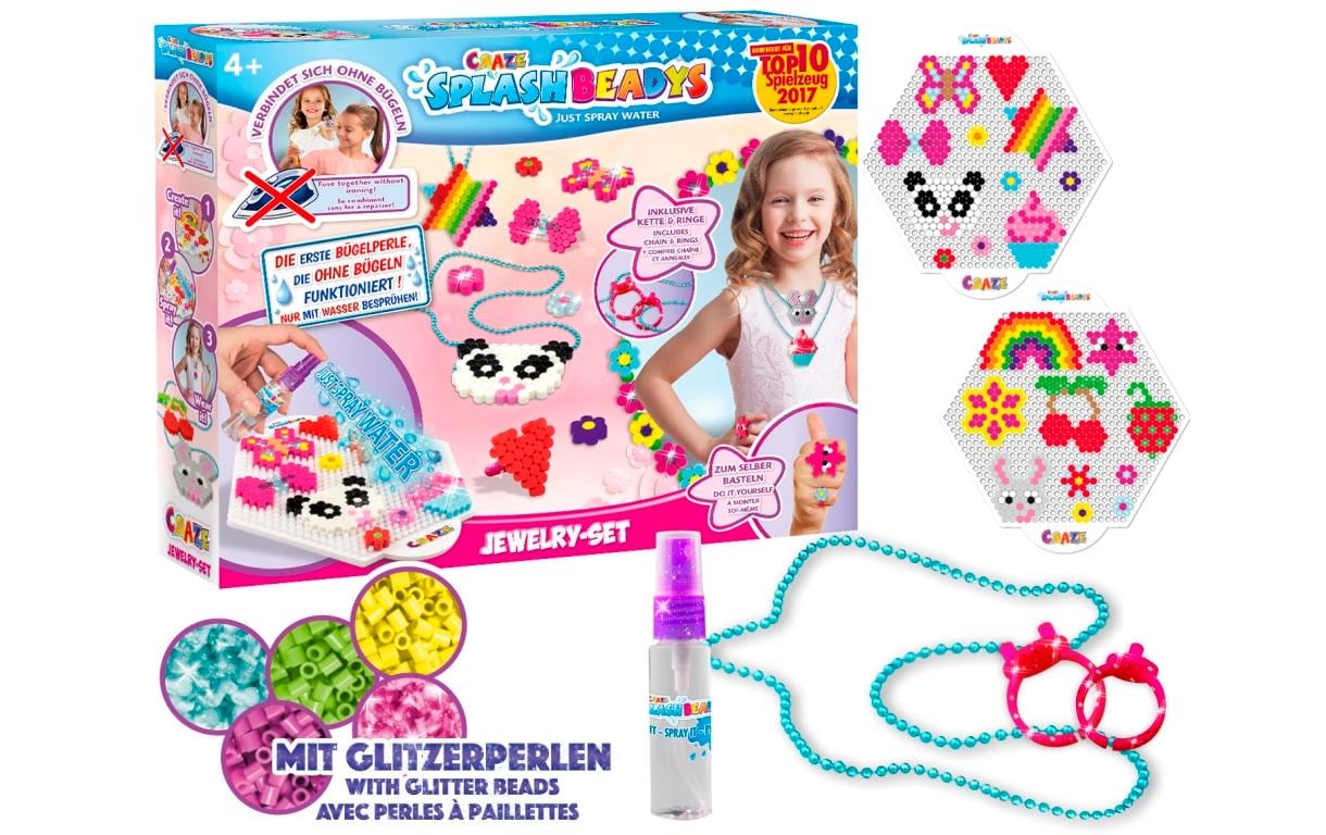 Craze Splash Beadys Playset Jewelry Mehrfarbig