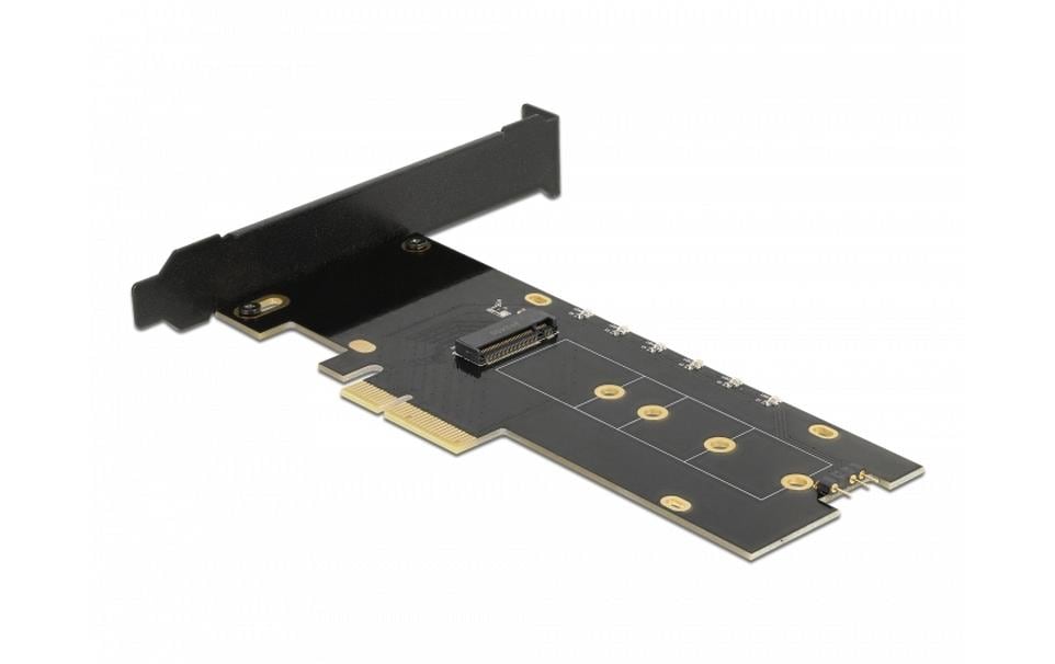 Delock Host Bus Adapter PCIe x4 - M.2, NVMe, Key M, RGB-LED