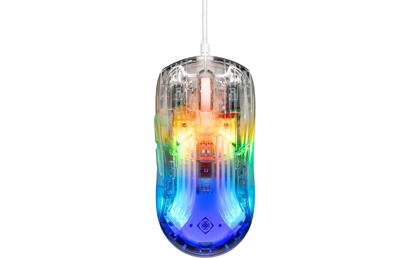 DELTACO Gaming-Maus DM330 RGB Transparent