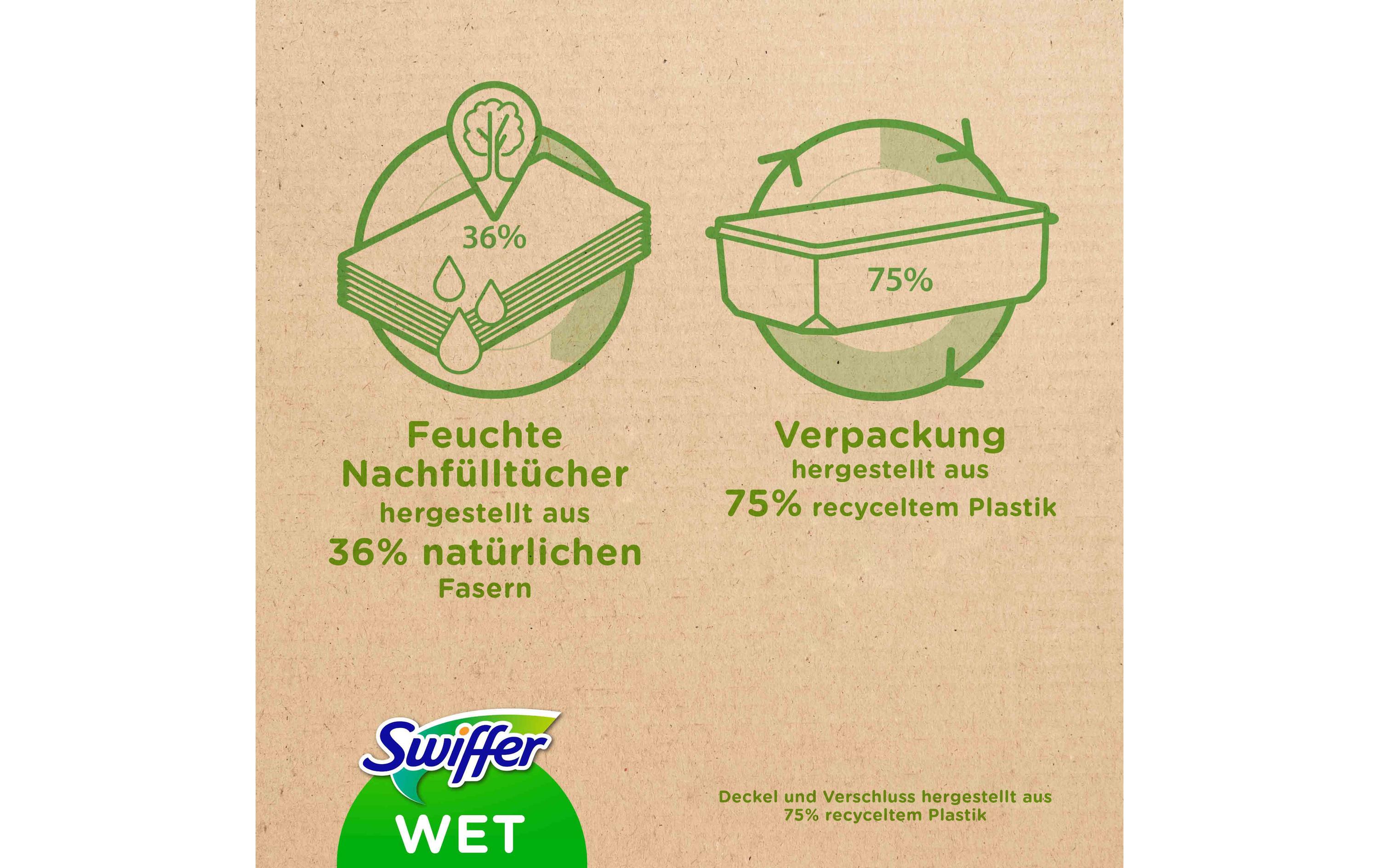 Swiffer Wischtuch Wet 24 Stück