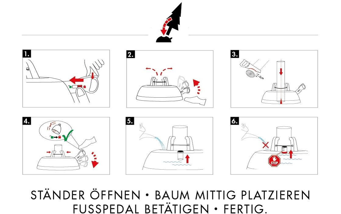 Krinner Weihnachtsbaumständer Ultra Grip L, Ø 37 cm