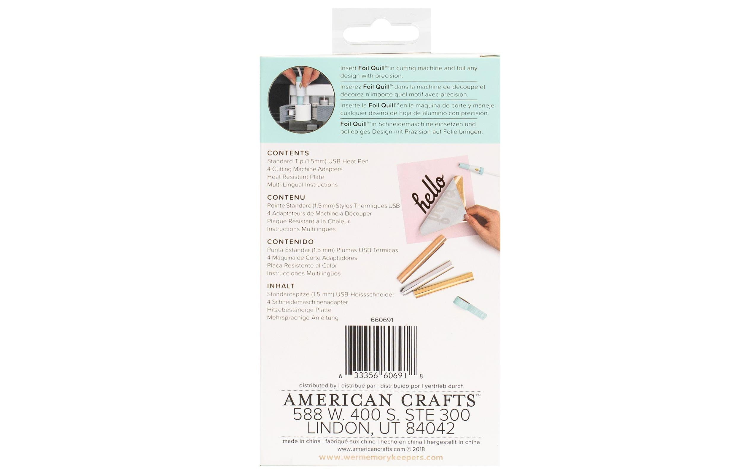 We R Memory Keepers Heissprägen Foil Quill Stift Standard