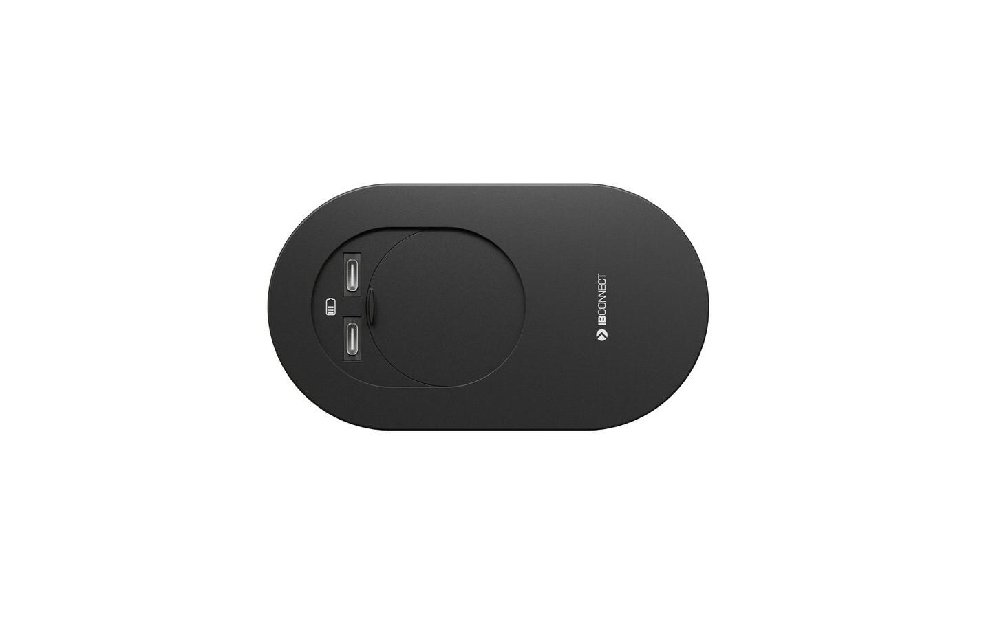 max connect Steckdoseneinheit ORBIT T13, 2x USB-C Schwarz