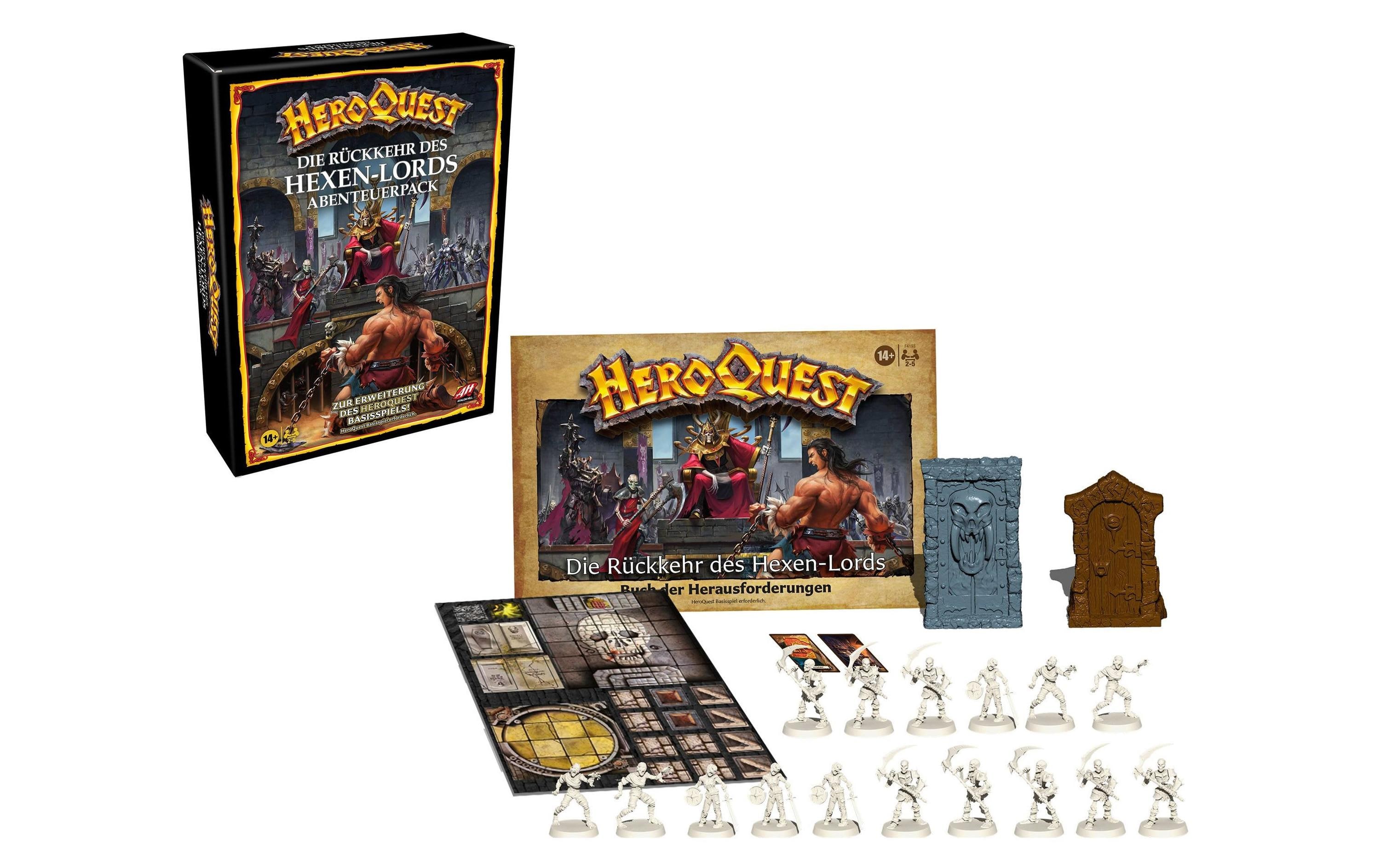 Hasbro Gaming Expertenspiel HeroQuest: Die Rückkehr des Hexenlords