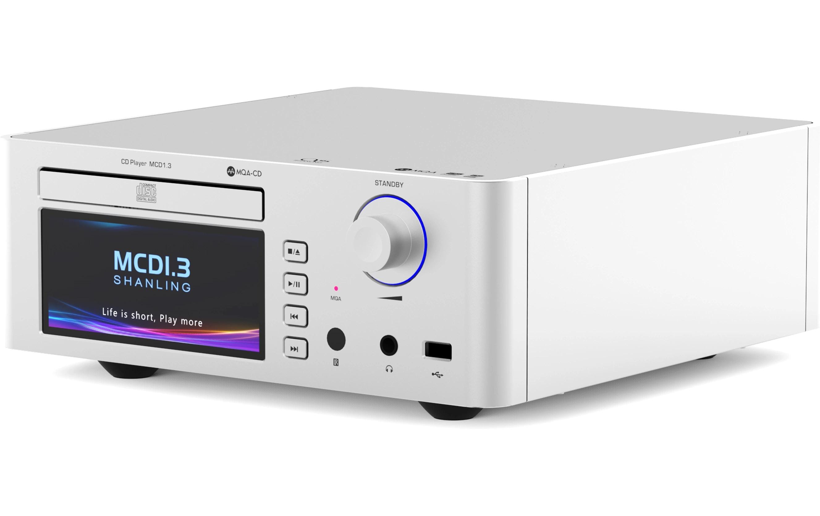 Shanling CD-Player MCD1.3 mit BT und WiFi Silber