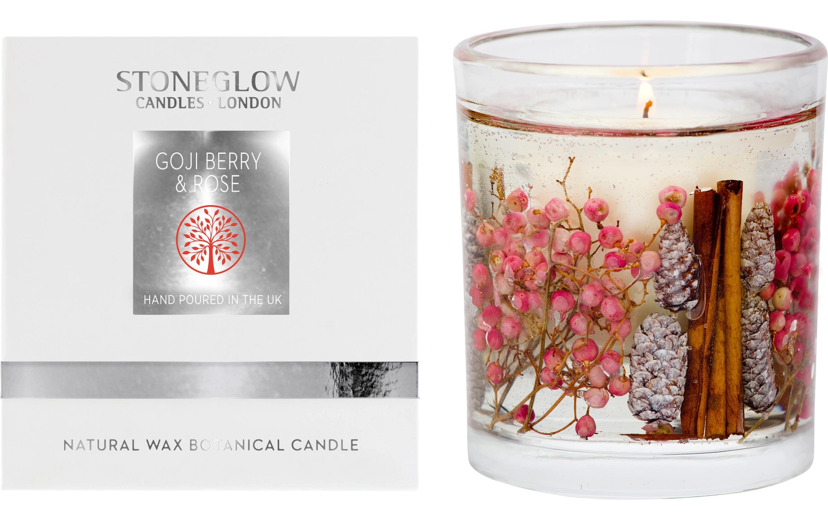 Stoneglow Duftkerze Goji Berry & Rose 230 g