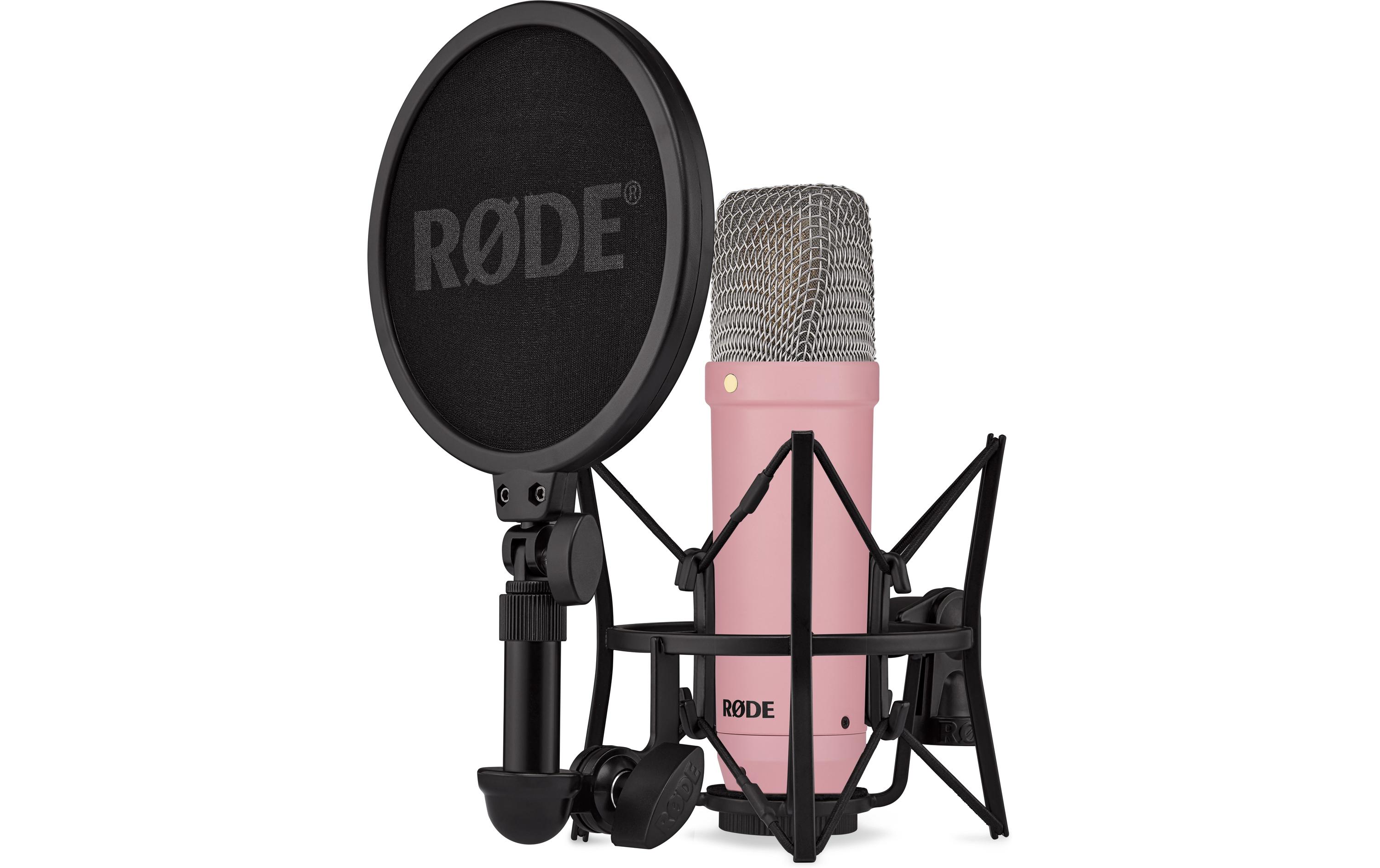 Rode Kondensatormikrofon NT1 Signature Series Pink