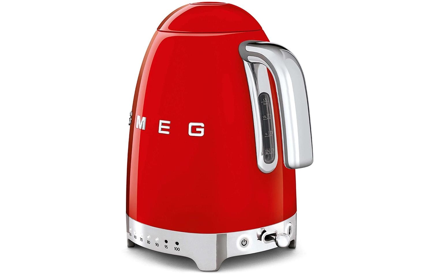 SMEG Wasserkocher 50's Style KLF04RDEU 1.7 l, Rot