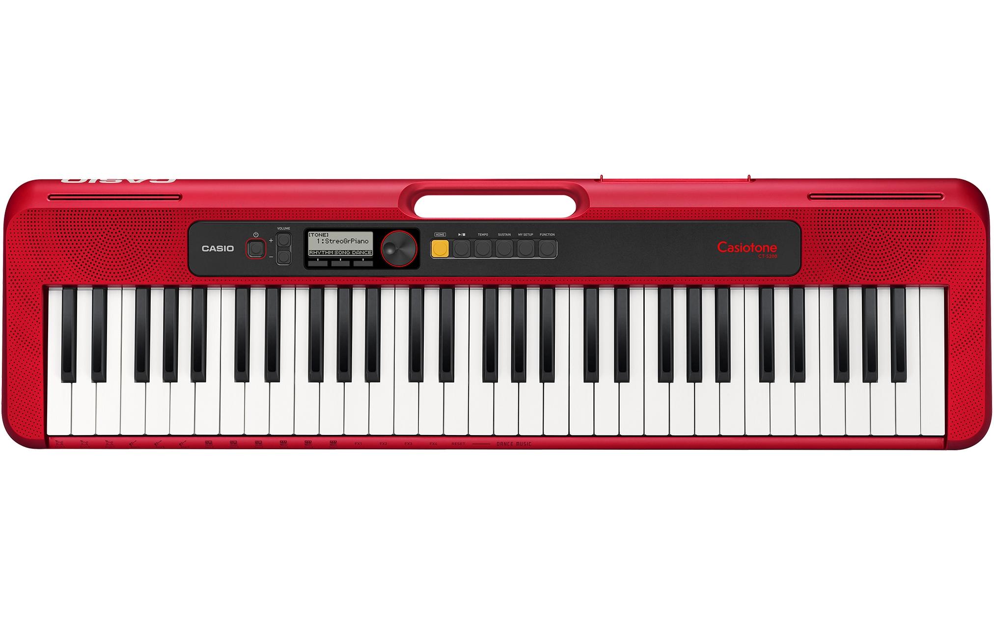 Casio Keyboard CT-S200RD Rot