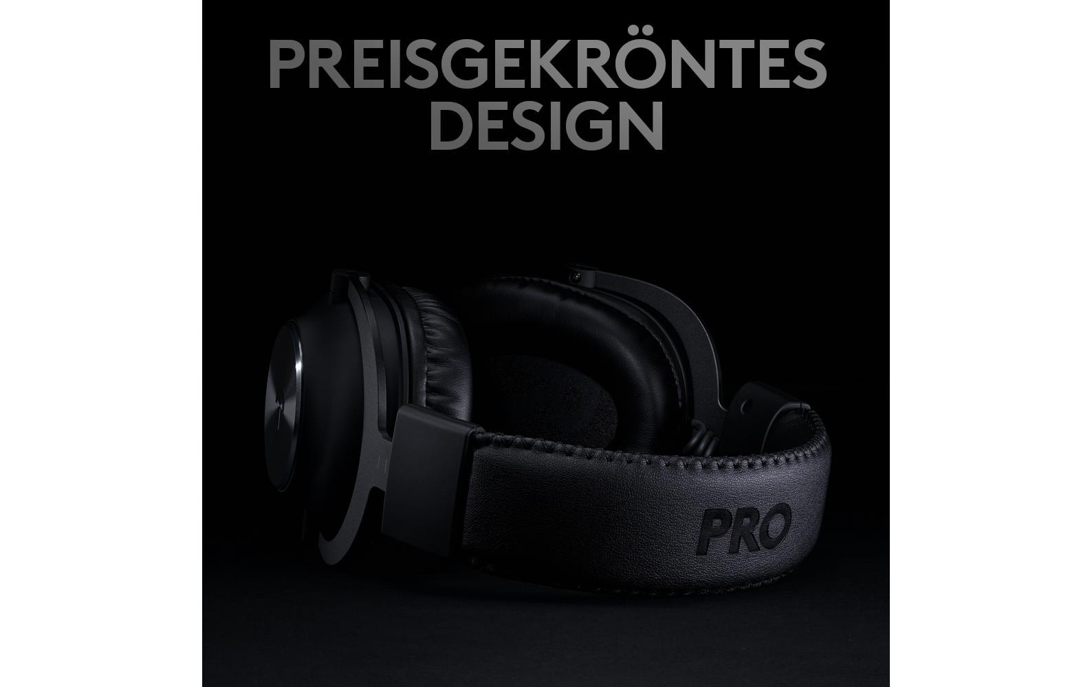 Logitech Headset G Pro X Wireless Lightspeed Gaming Schwarz