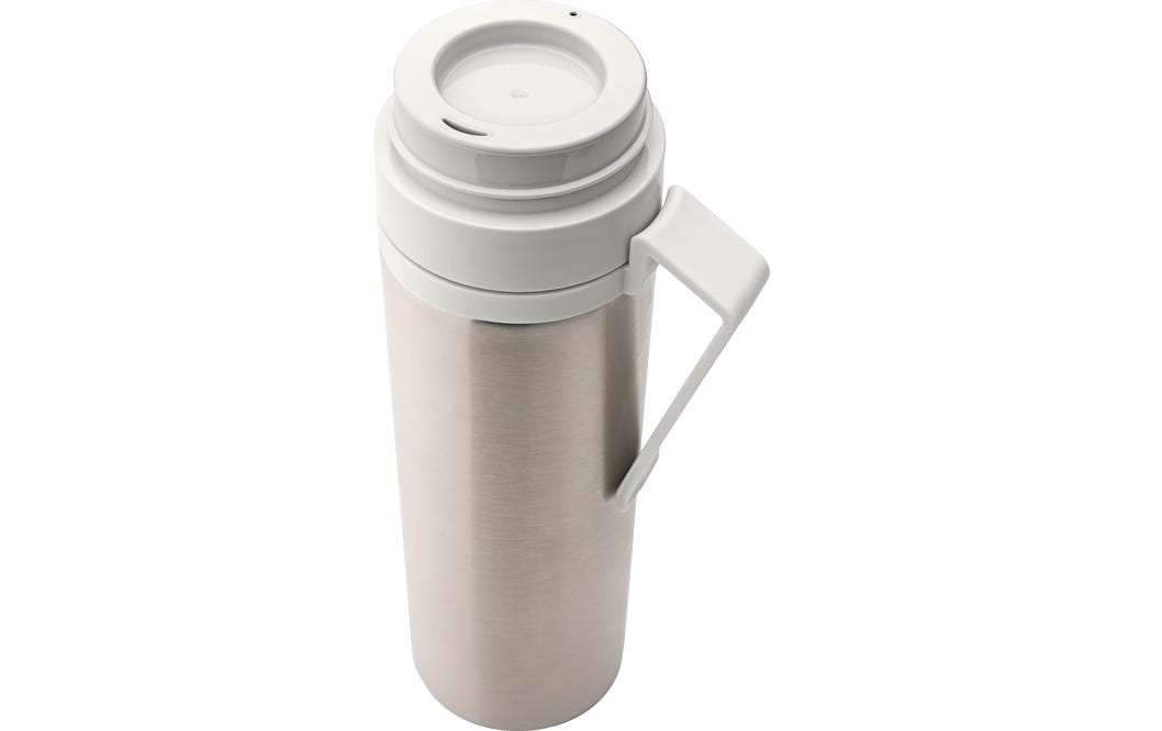 Brabantia Thermosflasche Make & Take 500 ml, Hellgrau/Silber