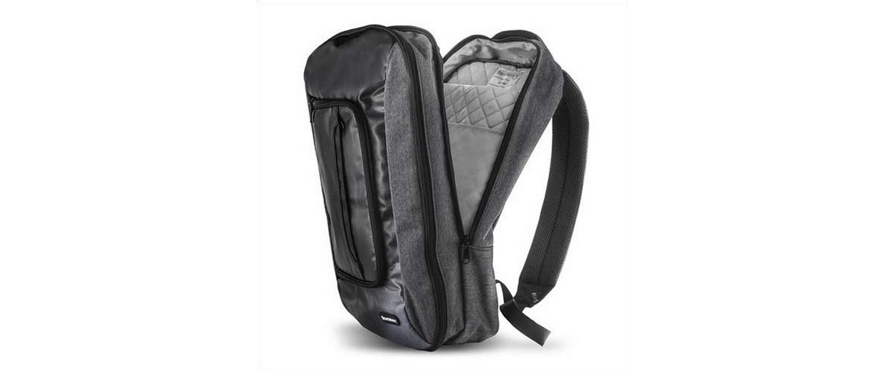 Messermeister Kochrucksack 50 cm x 30 cm x 6.5 cm, Grau