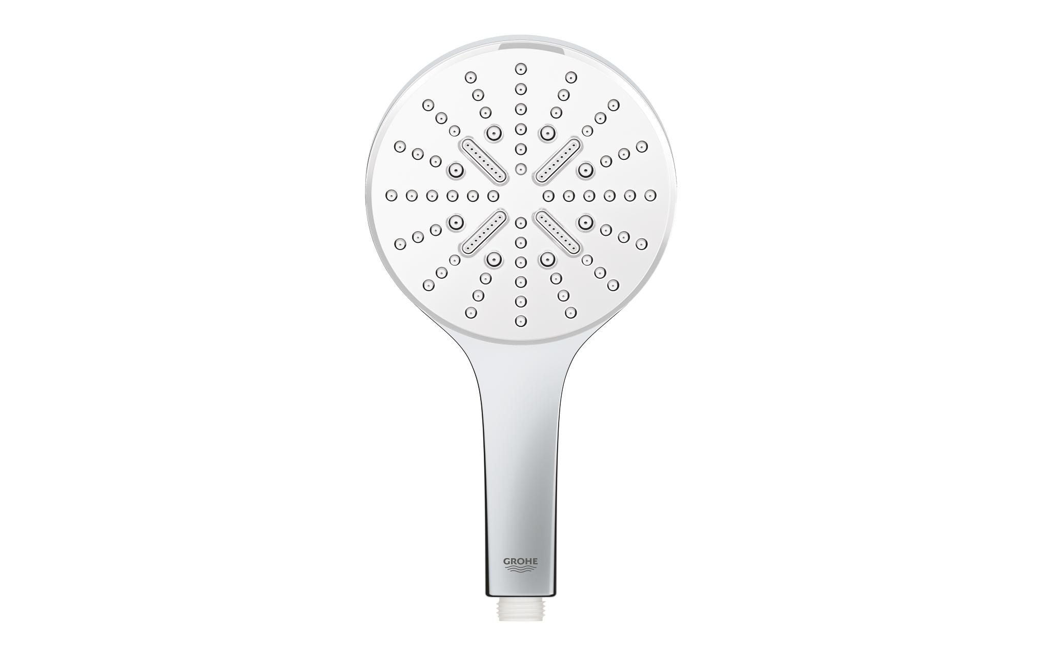 GROHE Handbrause Rainshower Smartactive 130 Moon White