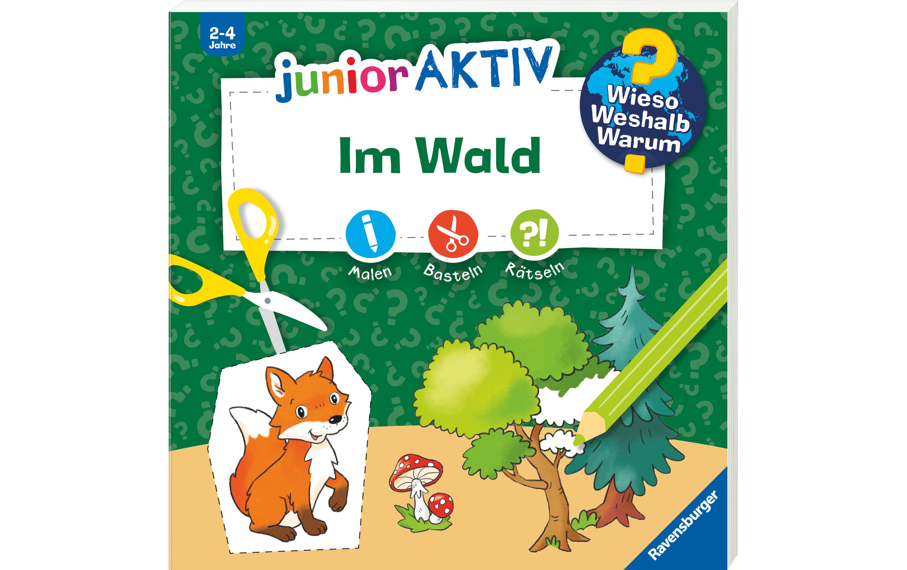 Ravensburger Kinder-Sachbuch WWW junior AKTIV: Im Wald