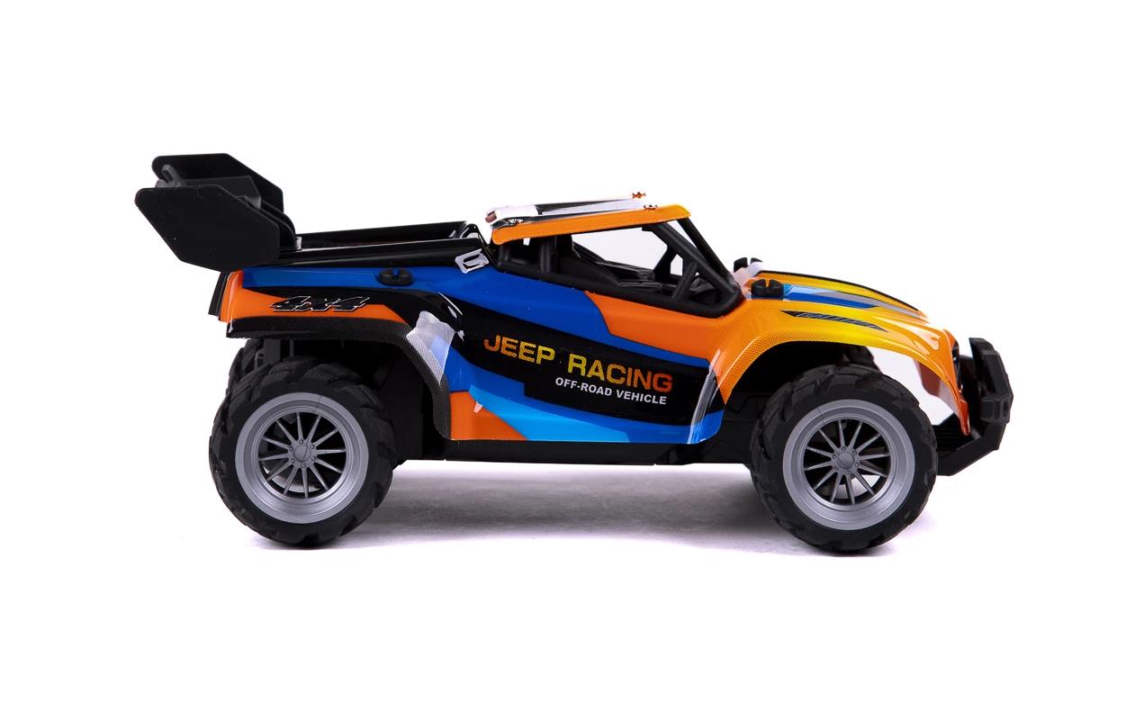 TEC-TOY Buggy Jeep Racing Blau/Orange, 1:18