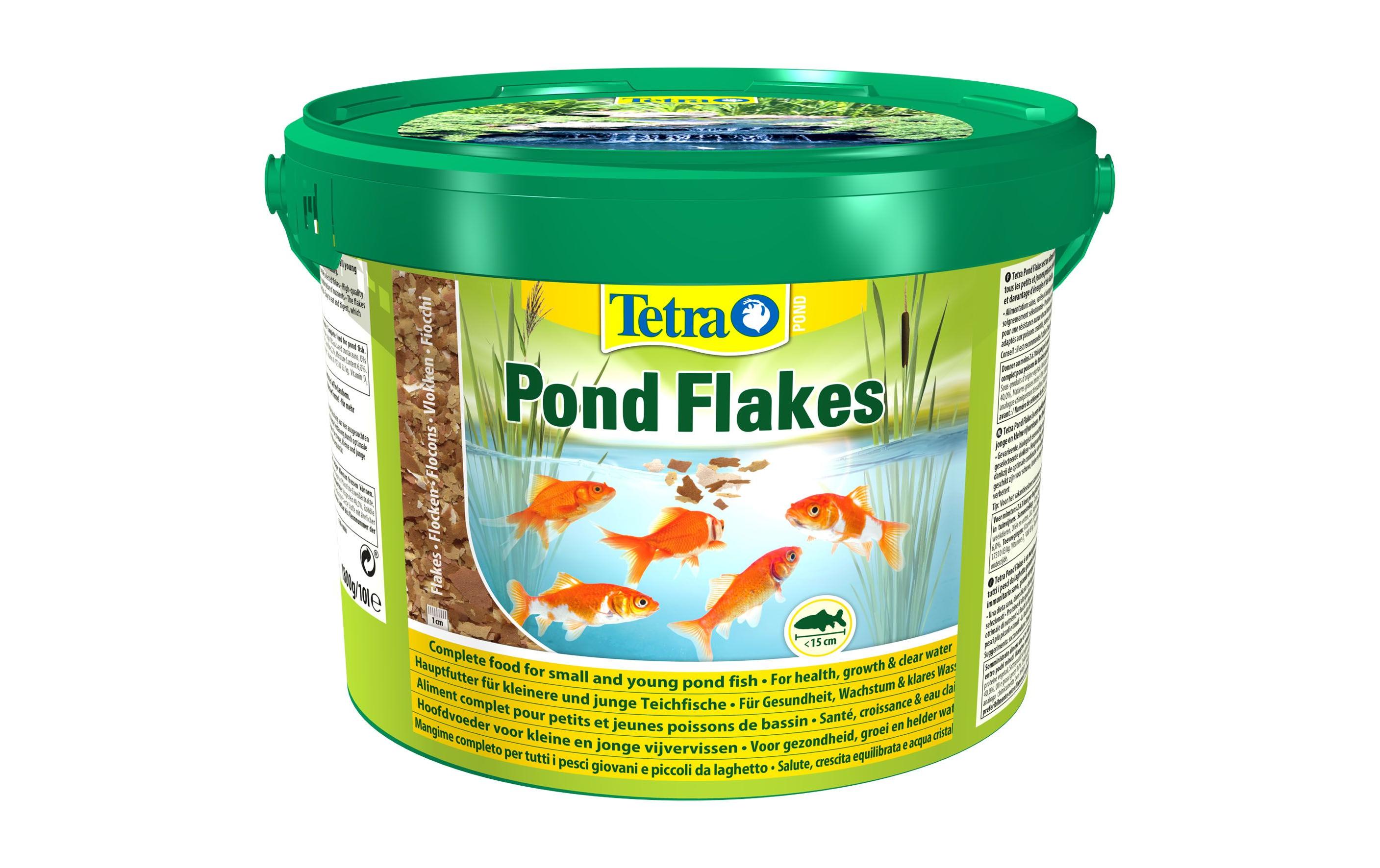 Tetra Teichfutter Pond Flakes, 10 l