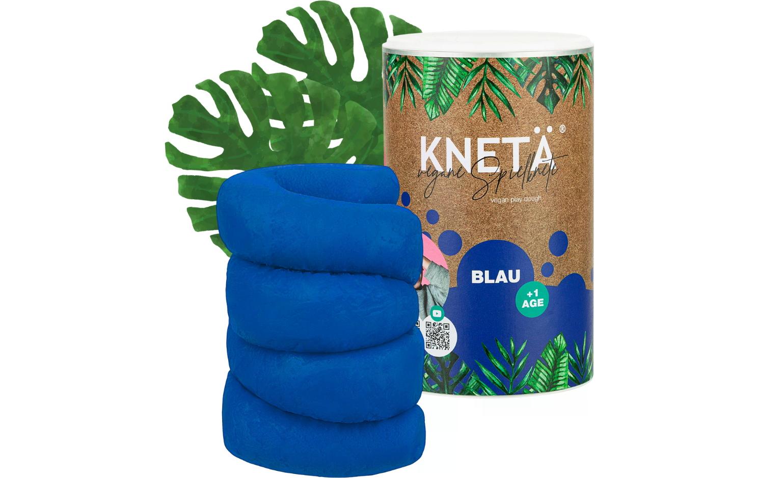 KNETÄ Knetmasse XXL Papierdose 1 kg Blau