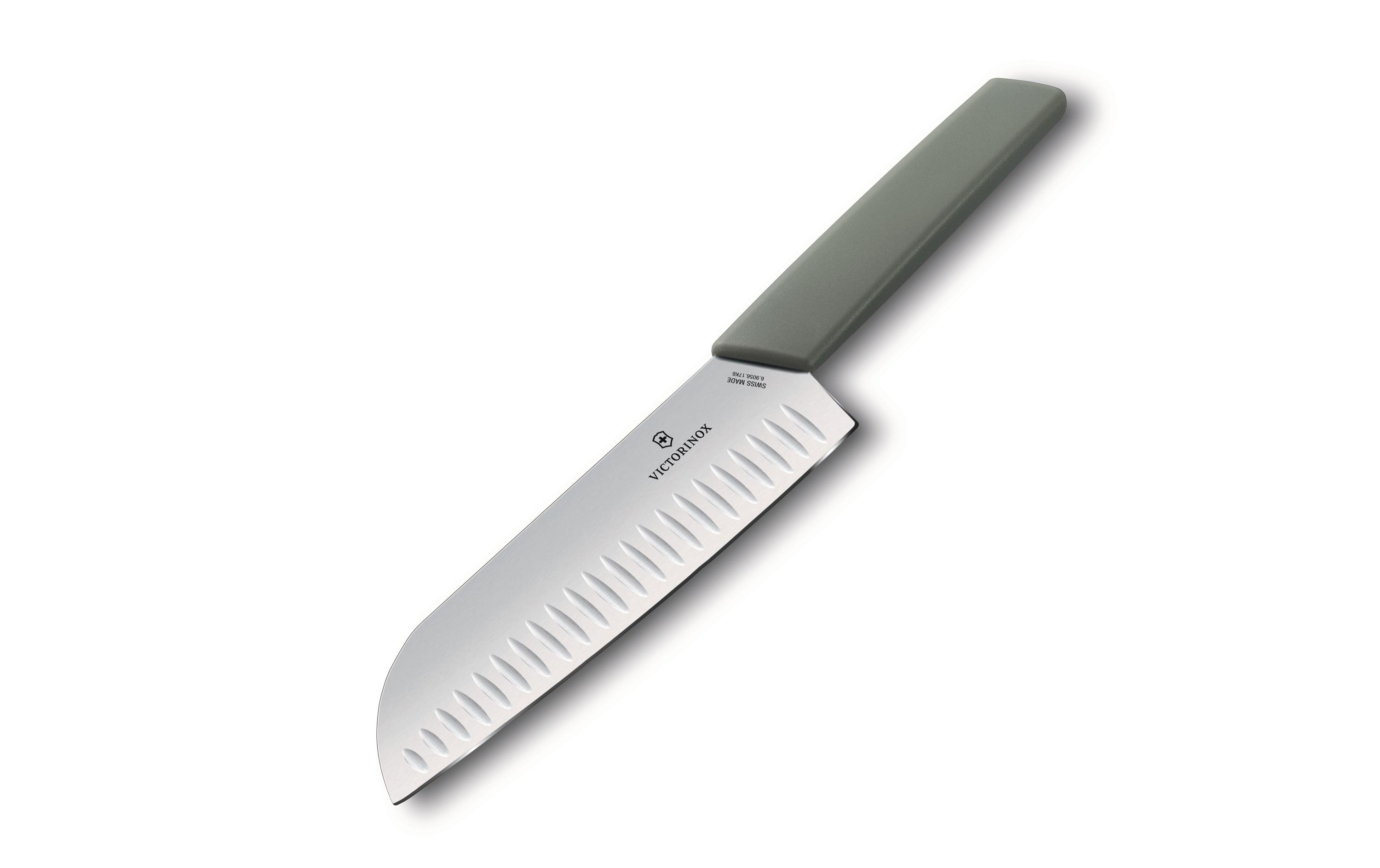 Victorinox Santokumesser Swiss Modern Grau