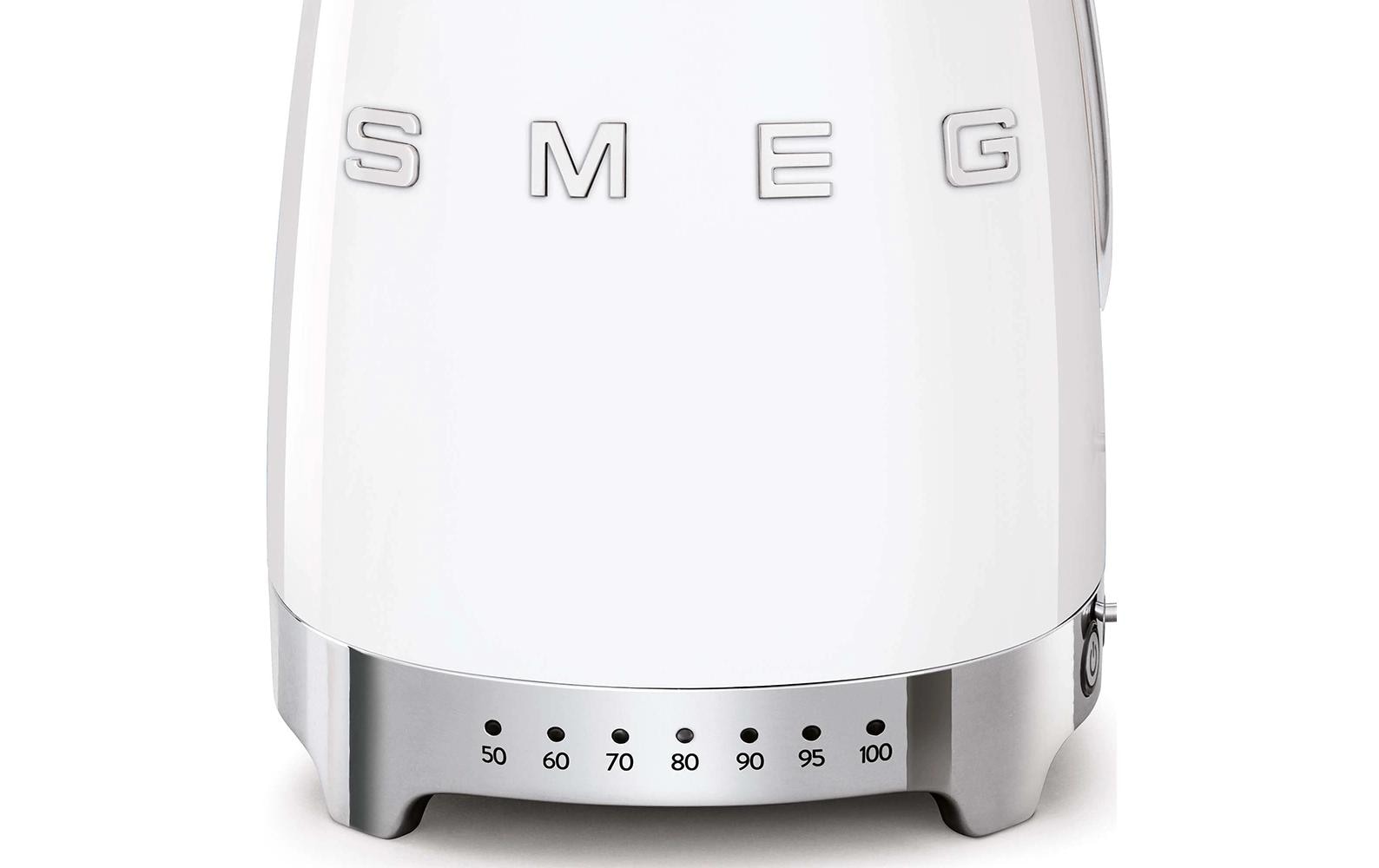 SMEG Wasserkocher 50's Style KLF04WHEU 1.7 l, Weiss