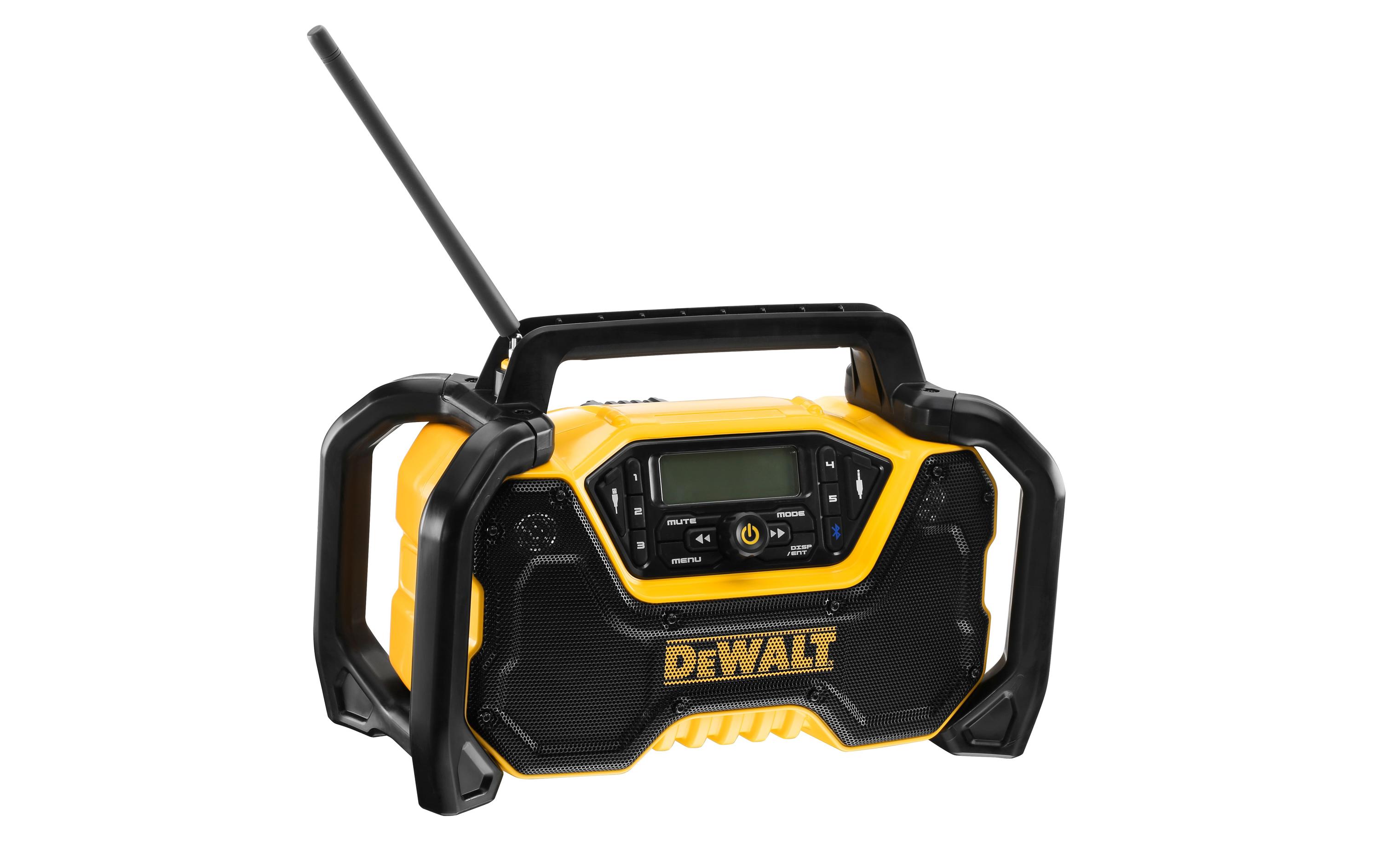 DeWalt Baustellenradio Akku- & Netzbetrieb DAB+, Bluetooth, Solo