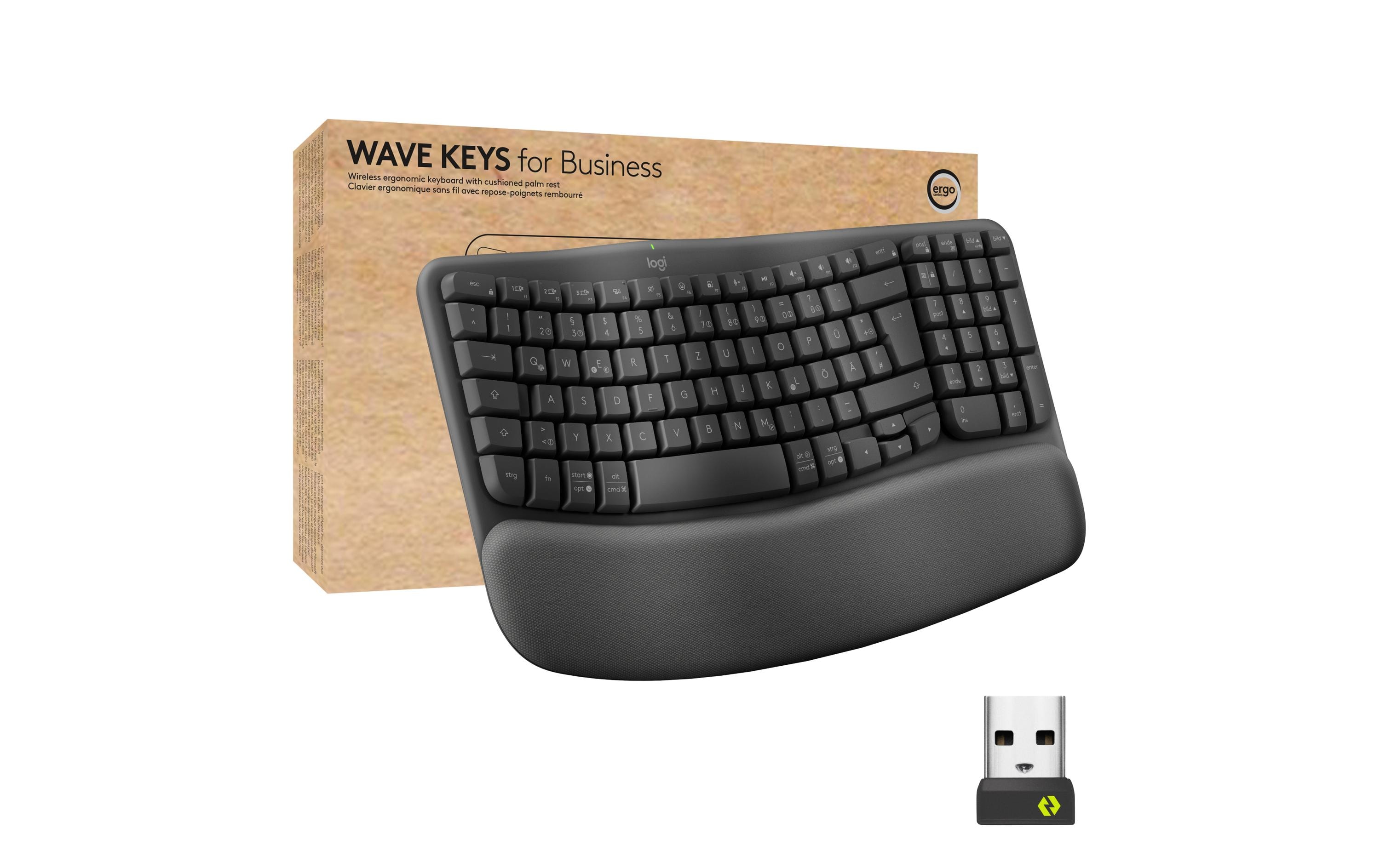 Logitech Tastatur Wave Keys for Business