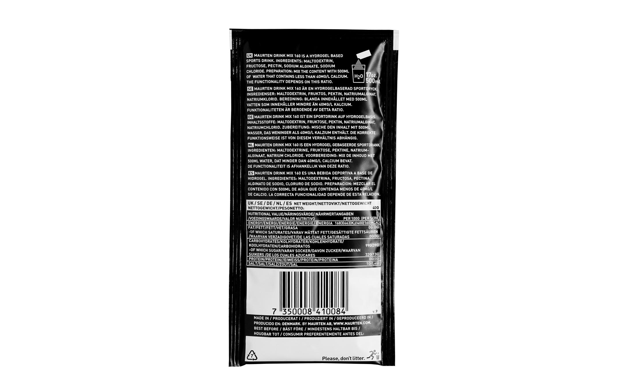 Maurten Pulver DRINK MIX 160 Neutral 40 g