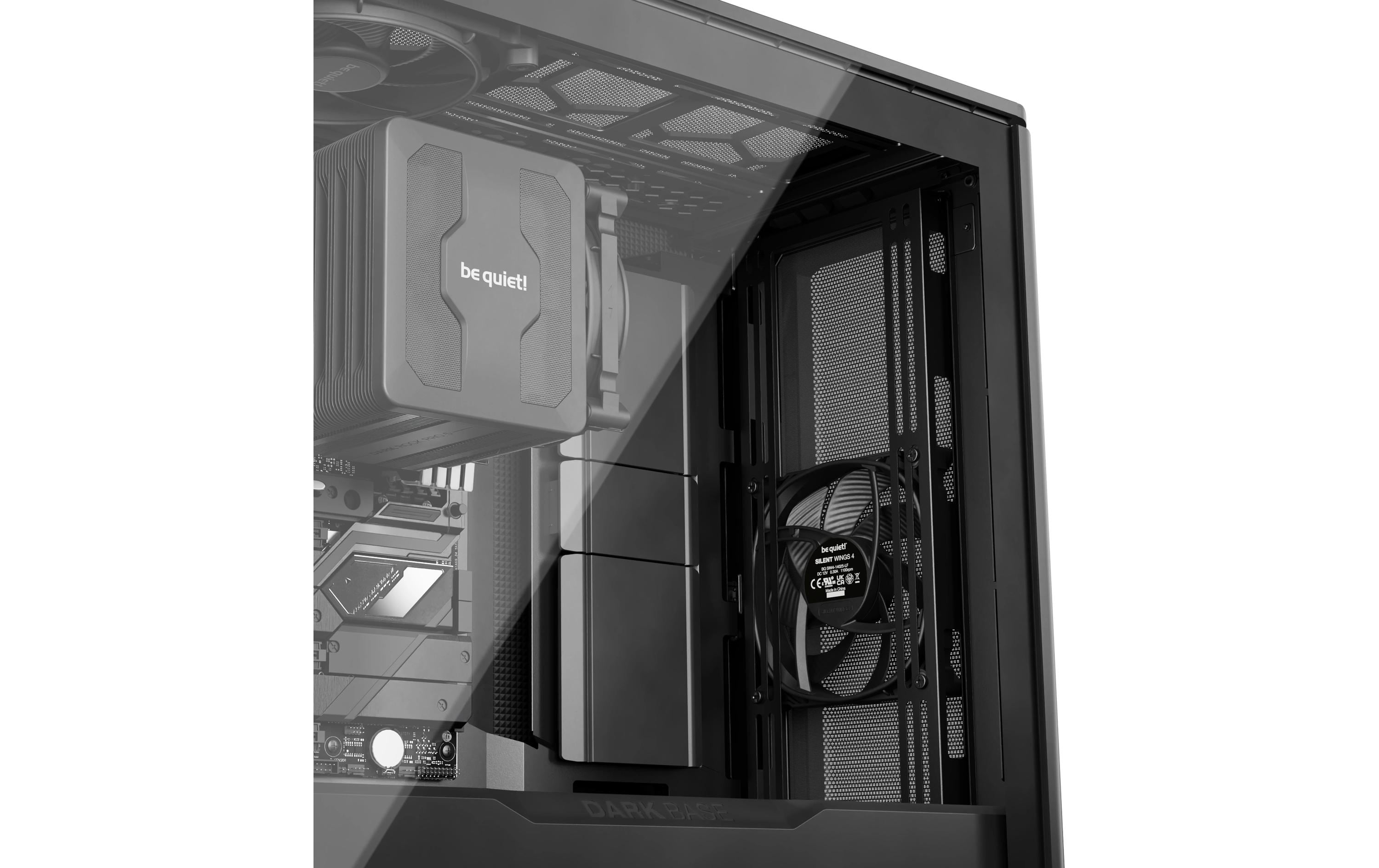 be quiet! PC-Gehäuse Dark Base 701 Schwarz