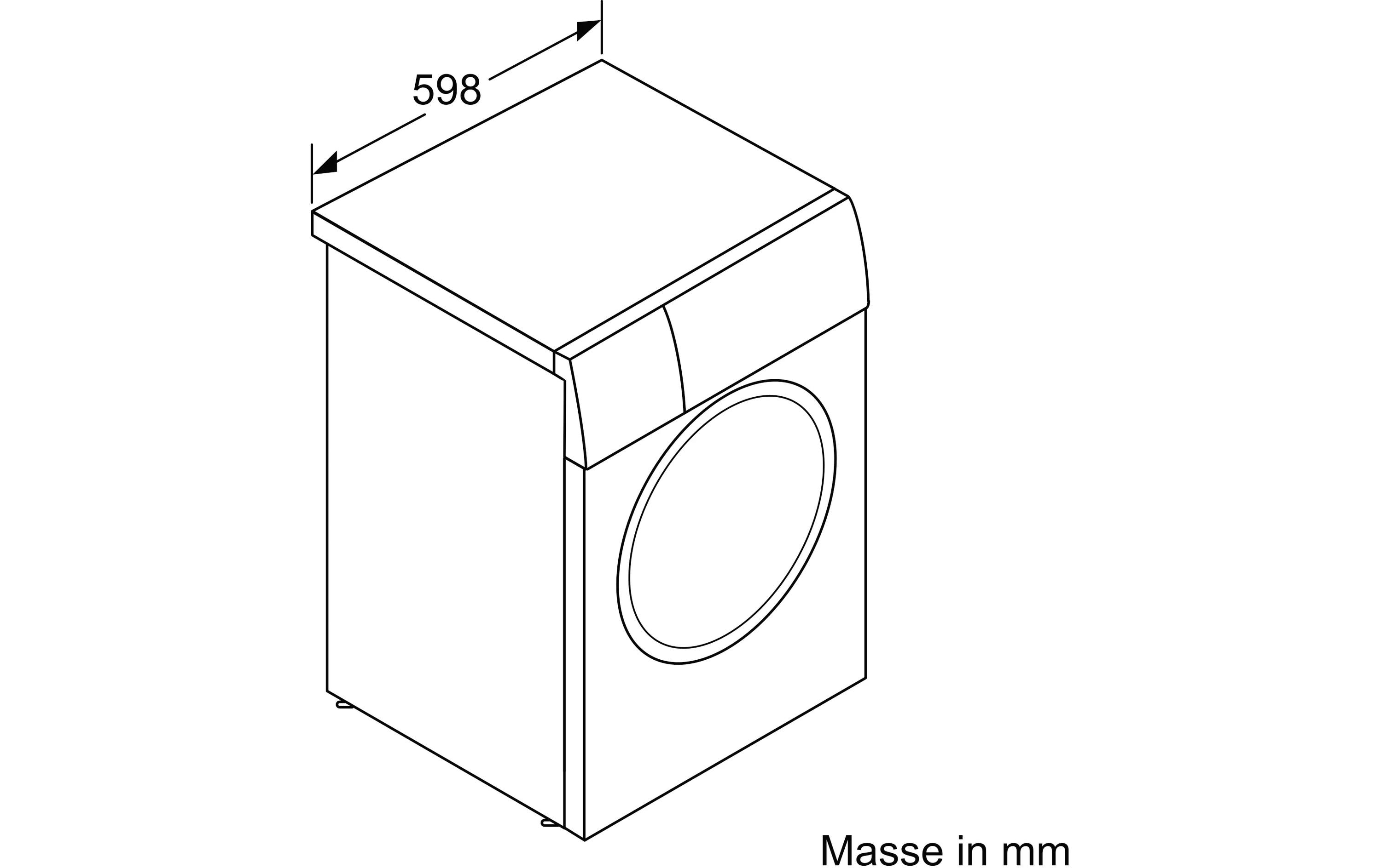 Bosch Waschmaschine Serie 8 WGB25604CH Links