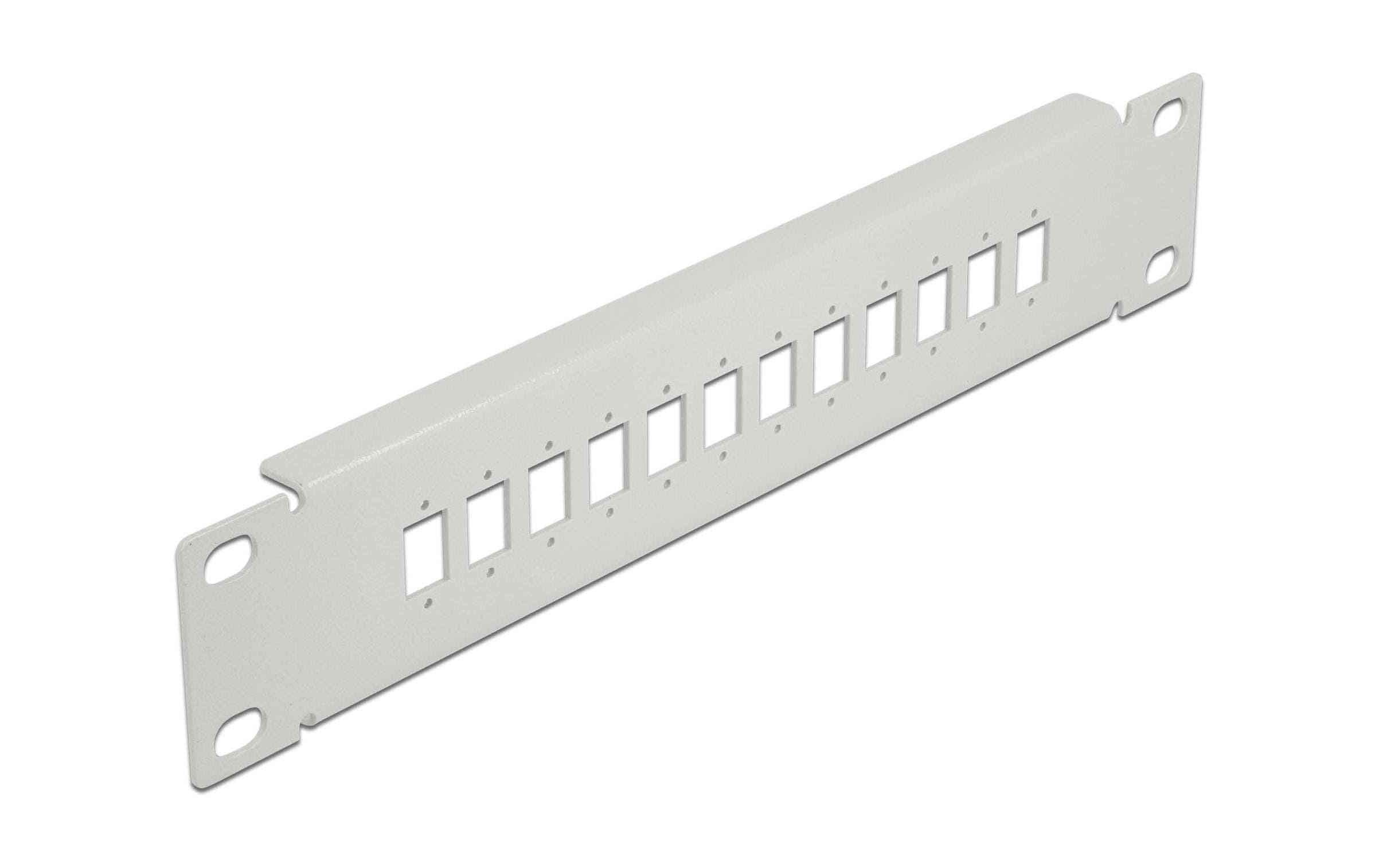 Delock Verteilerplatte 10″ LWL Patchpanel 12 Port für SC / LC