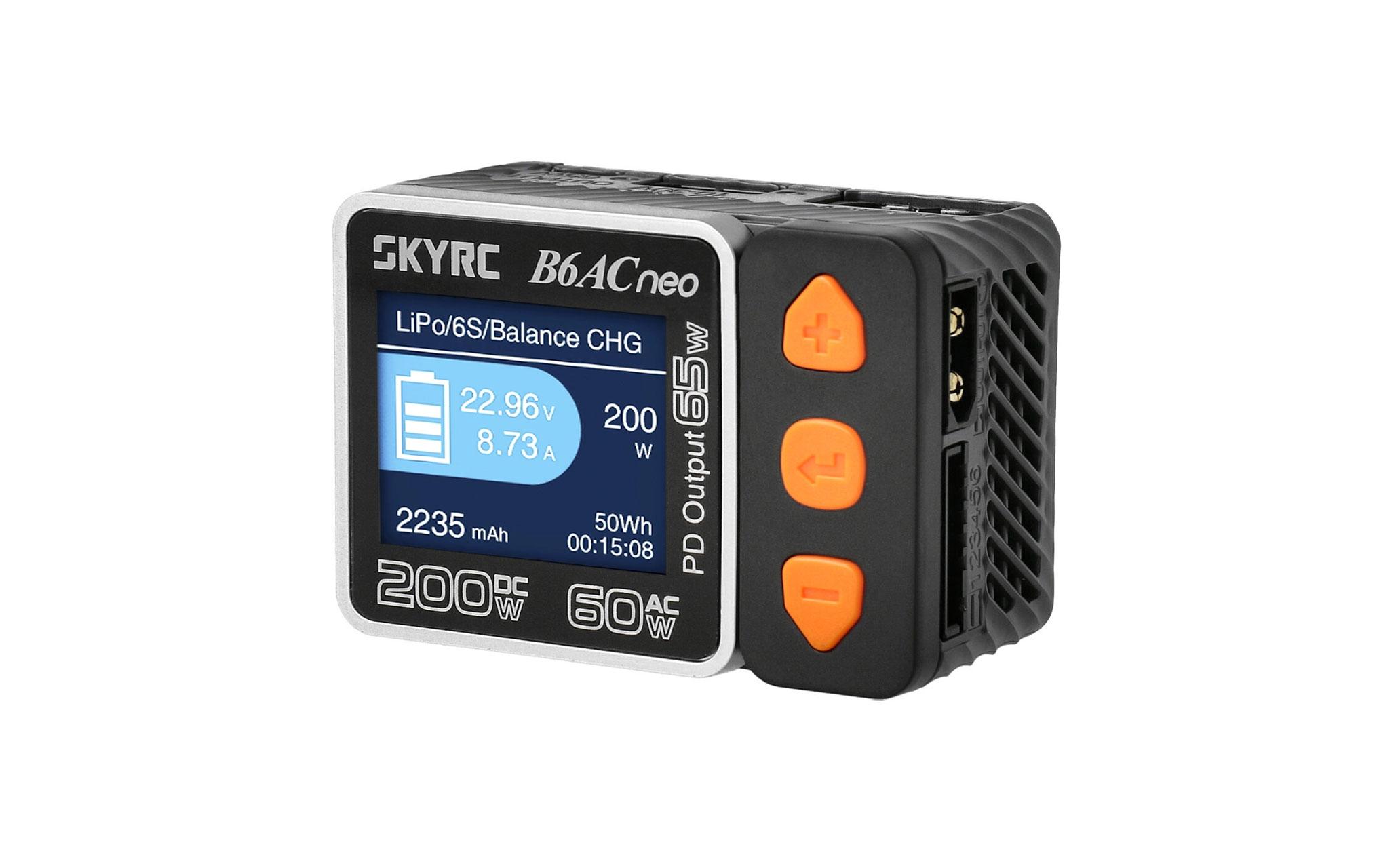 SKYRC Ladegerät B6AC Neo 60W AC, 200W DC, 1-6S